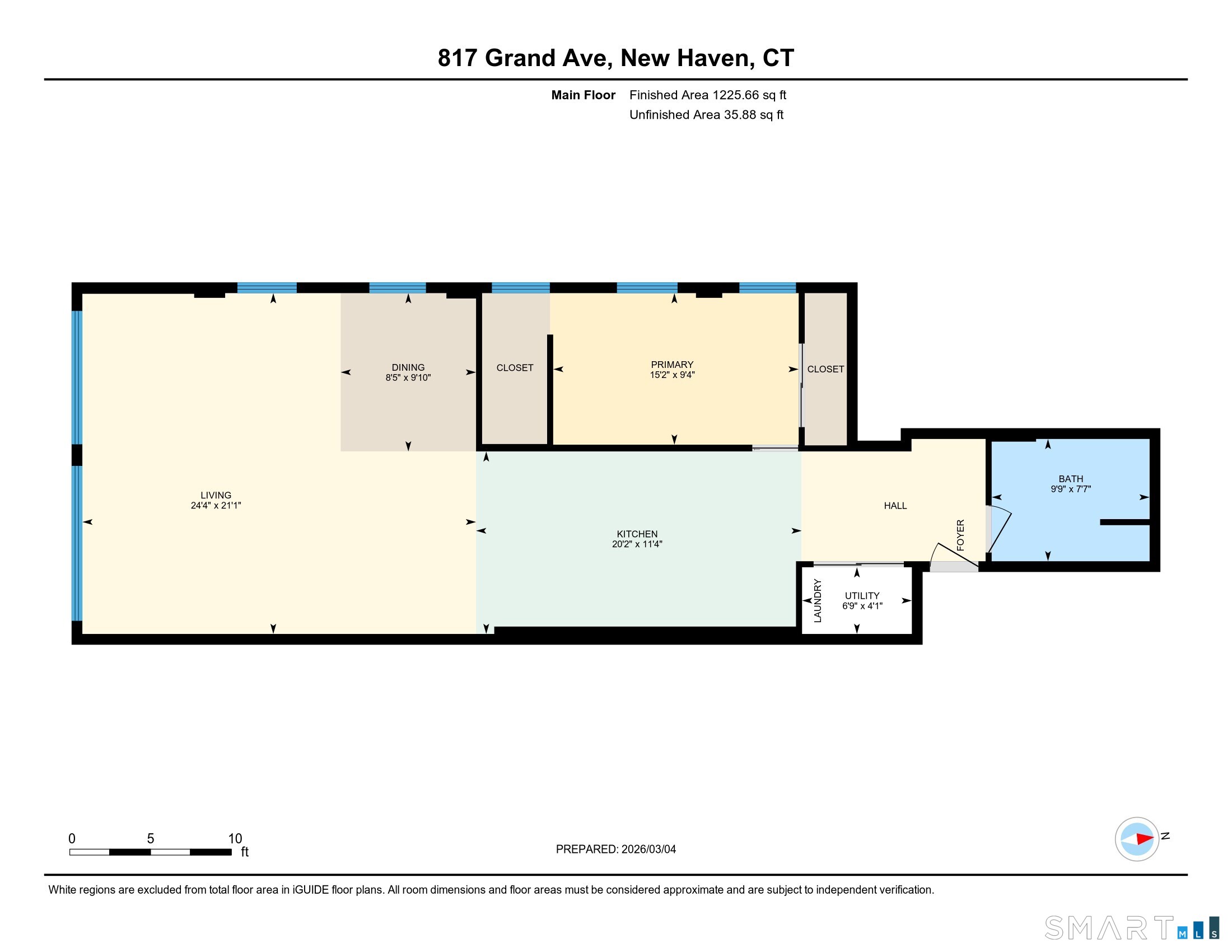 Homes for sale in New Haven, CT | 817 Grand Ave #202, New Haven, CT 06511 | MLS# 24154774