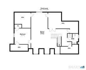 Third Level Floor Plan