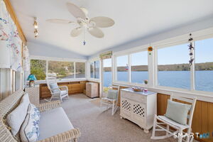 Panoramic view of the Lake from the front porch