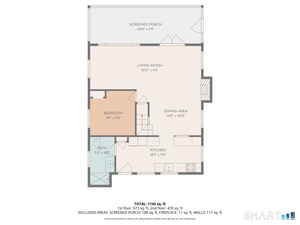 Main Level floor plan.