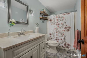First floor full bathroom