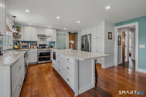Hardwood floors throughout