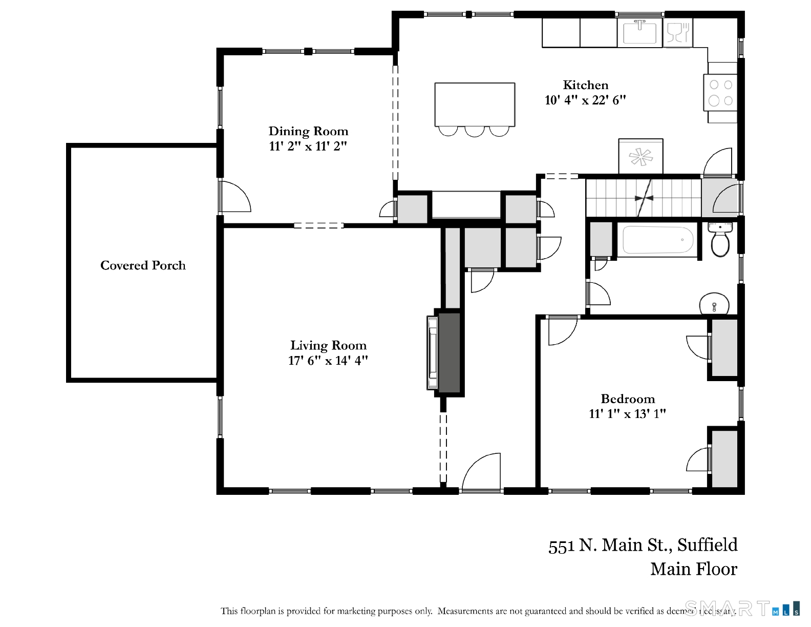 551 Main, Suffield, 06078, 3 Bedrooms Bedrooms, 0 ,2 BathroomsBathrooms,Single Family For Sale,For Sale,Main,0,24159482