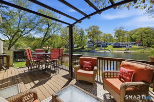 Enjoy beautiful sunsets from your deck and pergola