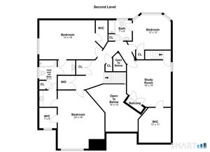 2nd level floor plan