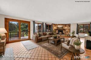 Virtually Staged Family Room