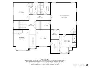Floor plan -- 2nd floor