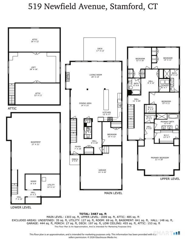 40th image of 519 Newfield Ave, Stamford, CT 06905 | MLS# 24197396