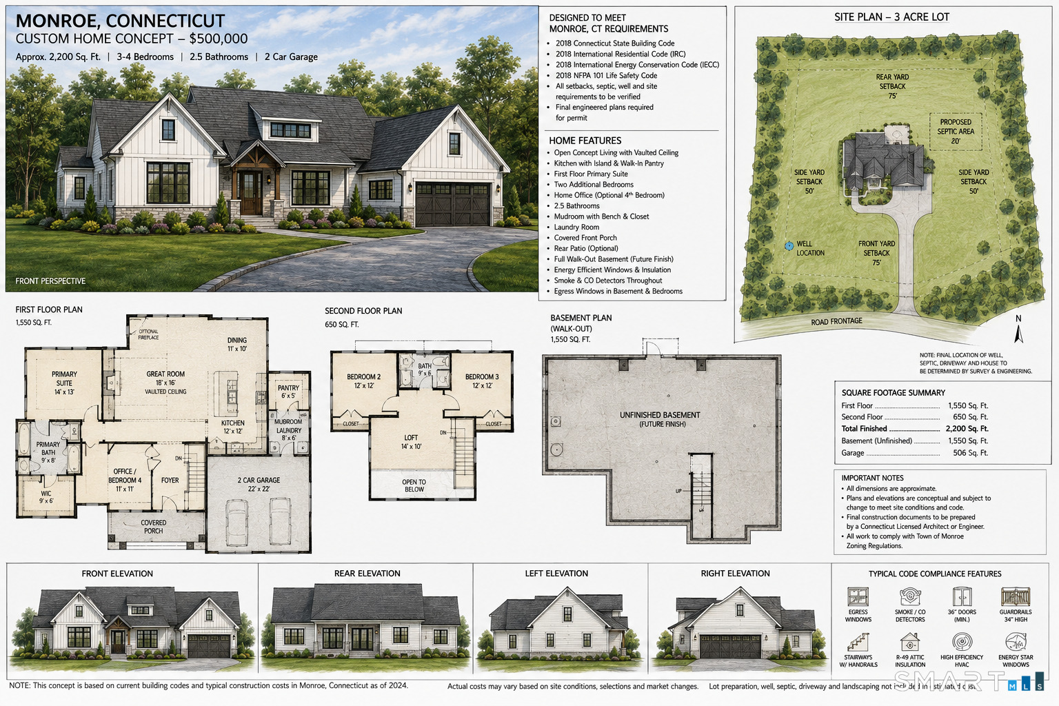 Photo 6 of Land for sale at 291 Hammertown Rd, Monroe, CT 06468 | MLS# 24197510 | Listing updated on 2026-09-01