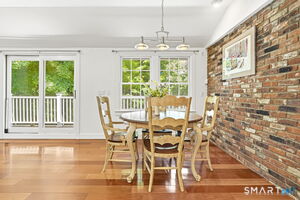 Access balcony from kitchen.