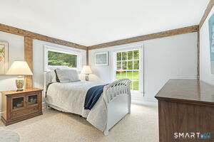 Bedroom on the main level.