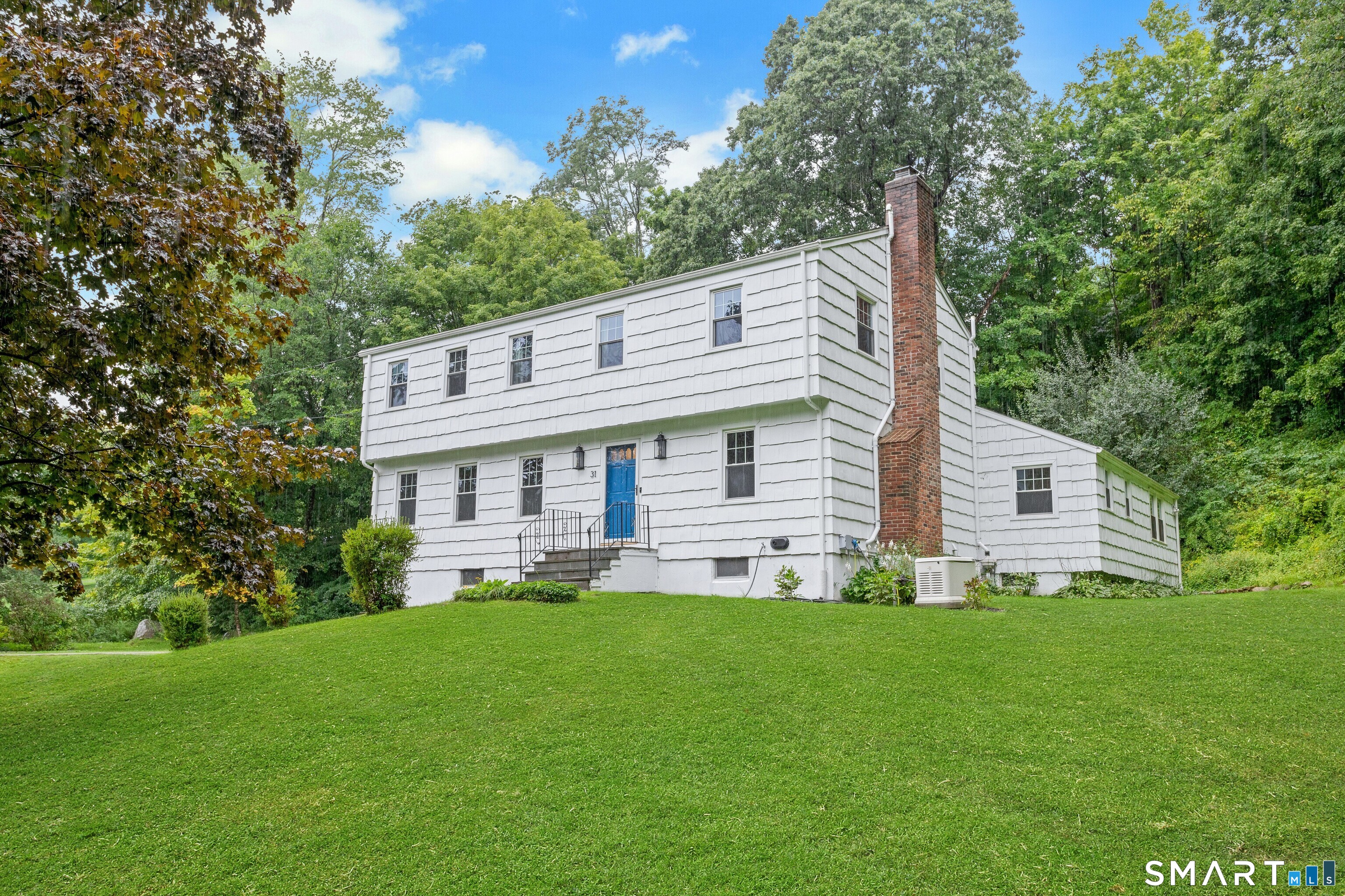 Designed for effortless living, this four-bedroom Colonial is ideally situated on a sought-after cul-de-sac with easy access to nature trails. Thoughtfully updated with over $100,000 in recent improvements, including a newer roof, new propane tank, boiler, hot water tank, heating system, whole-house generator, fresh interior and exterior paint, and a newly renovated screened porch, this exceptional residence offers comfort, convenience, and peace of mind. The dramatic Great Room, with its soaring ceiling and abundant natural light, anchors the home alongside an elegant Formal Dining Room, while the spacious, functional Kitchen with breakfast area presents an exciting opportunity to create a beautifully renovated space tailored to your personal style and needs. Several versatile spaces throughout the home offer exceptional flexibility for today's lifestyle, with possibilities for a home office, gym, playroom, or additional living space. A two-car garage and expansive gravel driveway provide ample parking. With its desirable setting, substantial investment in recent updates, inviting outdoor spaces, and room to add your own vision, this is a wonderful opportunity to make a special Redding property truly your own.