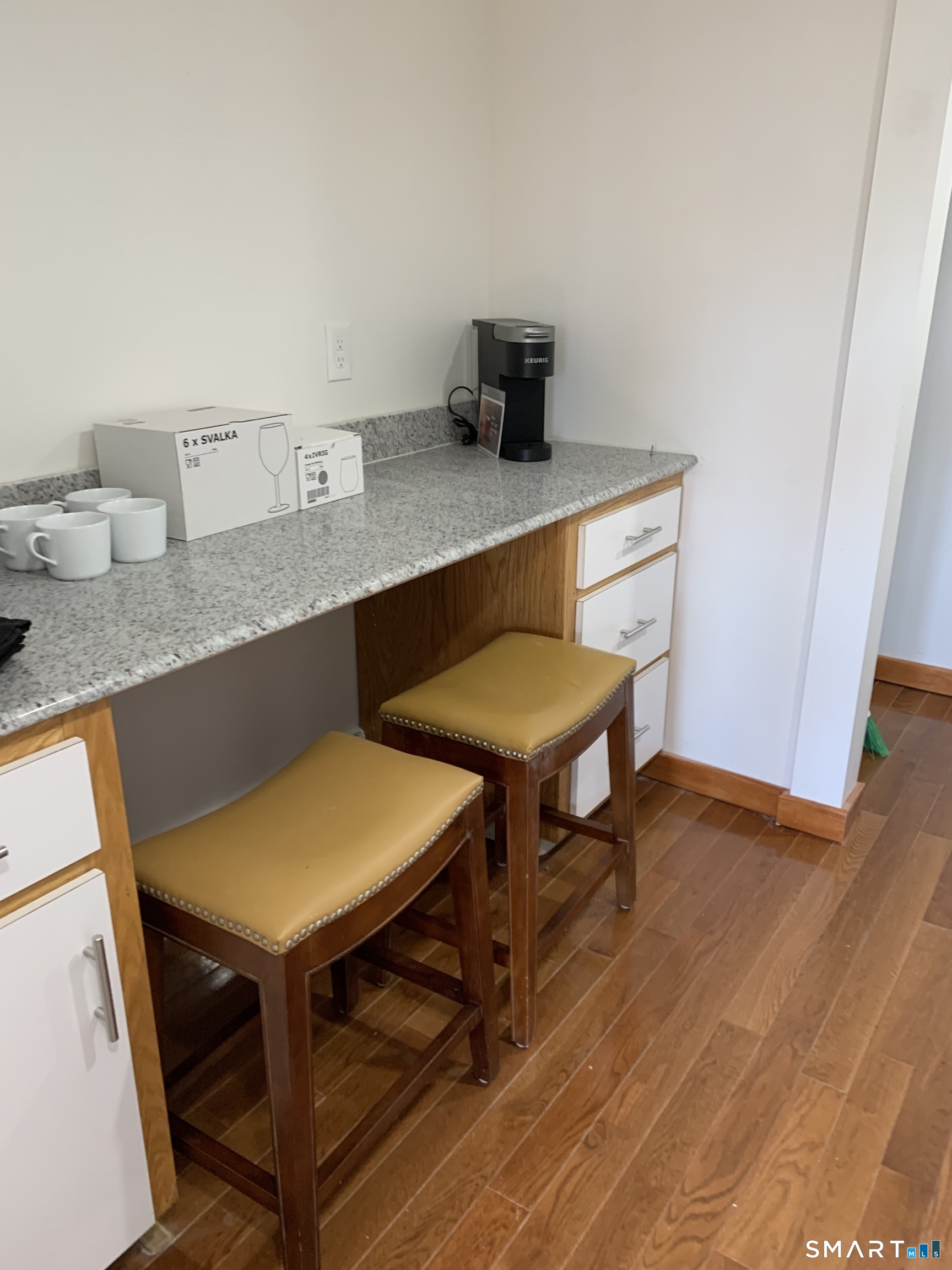 This is the kitchen. Kind of a galley kitchen