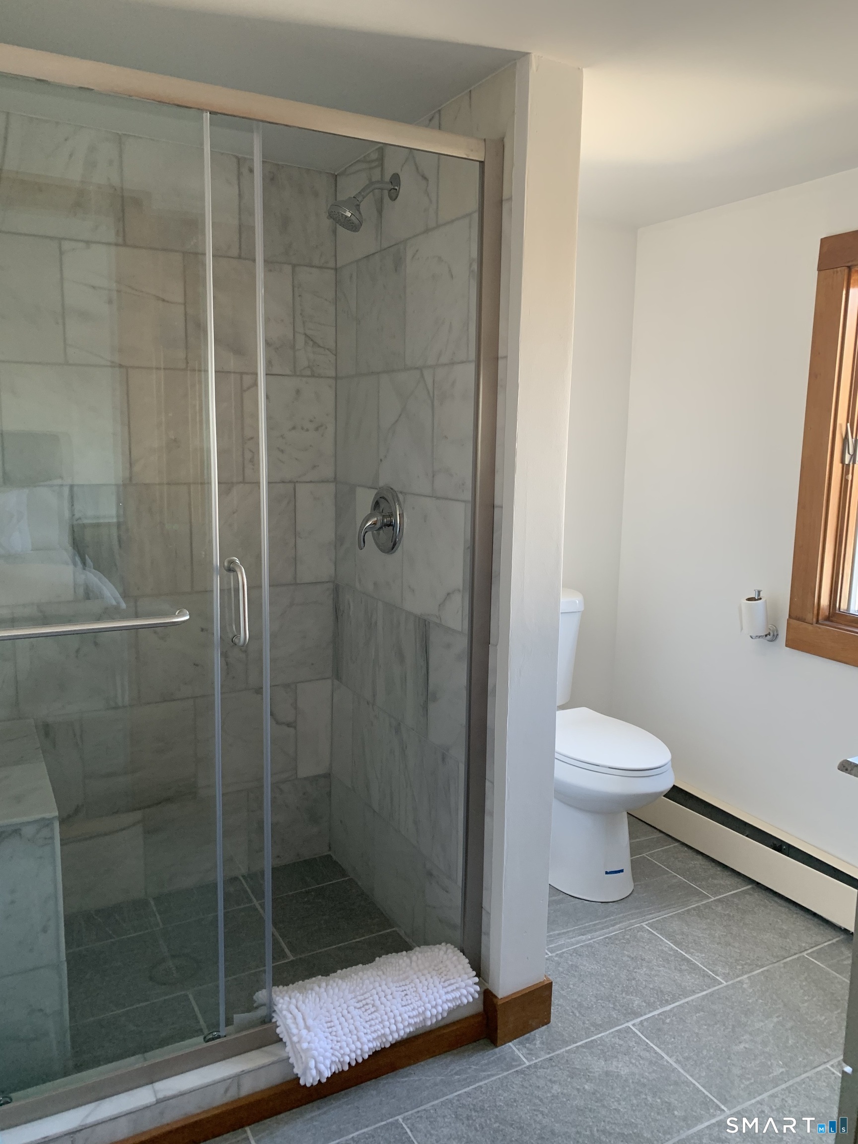 Primary bath with a shower