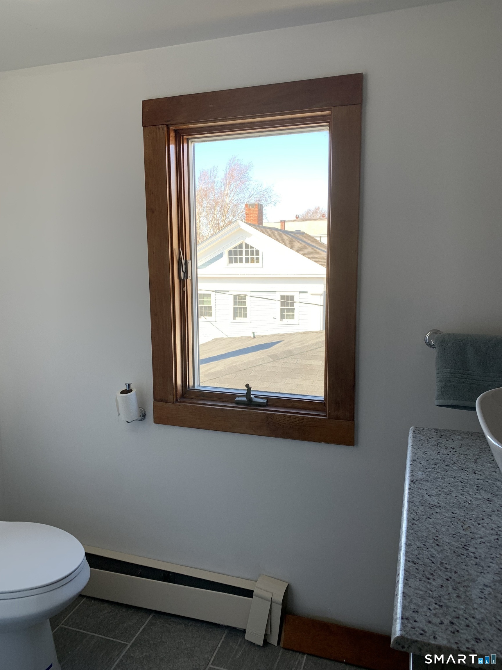View from the primary bathroom