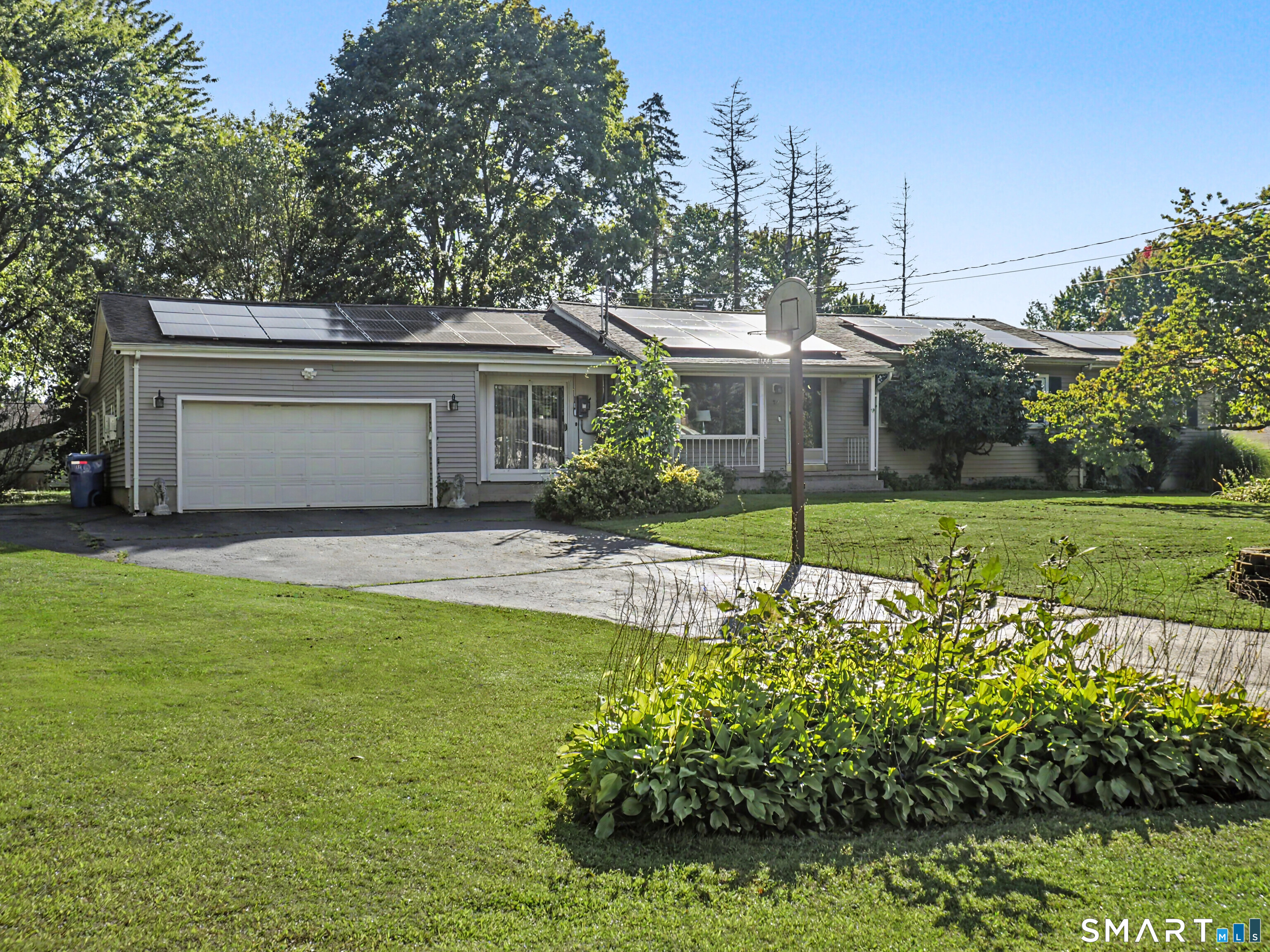 Large spacious 4-bedroom 2 bath with 1938 sq. feet of living space all on the one level. This property is located at the end of a cul-de-sac with West Bristol school next door. A Chef's Kitchen that has custom made birch cabinets and new granite counters, a 6-burner commercial gas stove with double ovens convection and conventional, breakfast island, built in, sun tube for extra natural lighting in the kitchen. A Large family room with vaulted ceilings and pellet stove with access to the backyard with sliders. Main house has plaster walls and hardwood floors and solid wood doors throughout the home.tHE  Master bedroom suite has vaulted ceilings, full bath with tub and walk-in closet, sliders to a back private deck that is set up for a hot tub to be installed w/extra supports, electrical and cut out for panel to tub. Formal living room overlooks the large front yard facing west. So many upgrades and updates to this home including - Certainteed siding (lifetime warranty), Harvey windows (lifetime warranty), newer roof, newer well pump . Oversized engineered septic system (1500 gal) w/mantis leaching fields, an organic garden. large shed for extra outdoor storage - 14' x 18' with an 8' garage door with a double thick floor for pellet storage and rafter storage . All located at the end of the cul-de-sac on Chippens Hill with easy access to West Bristol School and Route 6. Call your Agent today to see this one level property with Master Bedroom Suite w/Bath on the main level