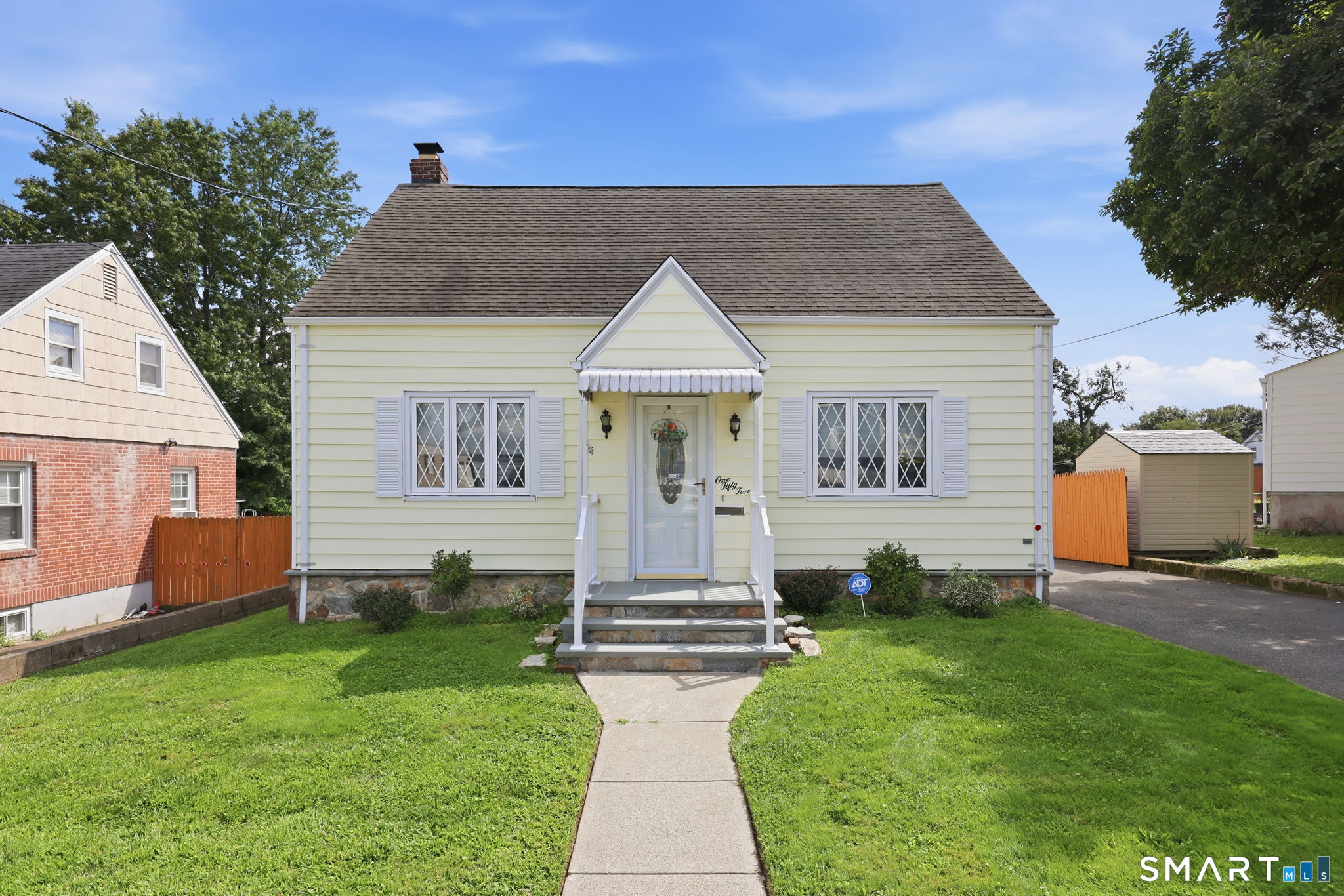 This North End gem has been lovingly maintained, cherished, and cared for by the same family for approximately 64 years. Filled with light, charm, and character, this Cape offers a wonderful opportunity for homeowners, investors, or buyers looking to create a property with excellent income potential. The main level features a spacious living room with hardwood floors, an inviting eat-in kitchen that opens to a comfortable family room / den, and a formal dining room perfect for entertaining. A 1st floor bedroom and full bath add convenience and flexibility, making one-level living possible. Upstairs, you'll find 2 additional generously sized bedrooms and a 2nd full bath. Energy efficient with C/A & newer windows. The lower level offers plenty of additional storage and could easily be utilized as a home office / rec room. Outside, enjoy a private backyard and a detached two-car garage providing ample parking and storage. With some creative ideas and thoughtful updates, this home offers the potential to be reconfigured into a 4-5 bedroom property, creating an excellent opportunity for those looking to generate rental income from SHU students. The location is ideal, with stores, shops, restaurants, major highways, and everyday conveniences all close by, while SHU is just minutes away. Whether you're looking for a well-loved home to make your own or an investment with significant upside, this North End property is full of possibilities. *See agent remarks*