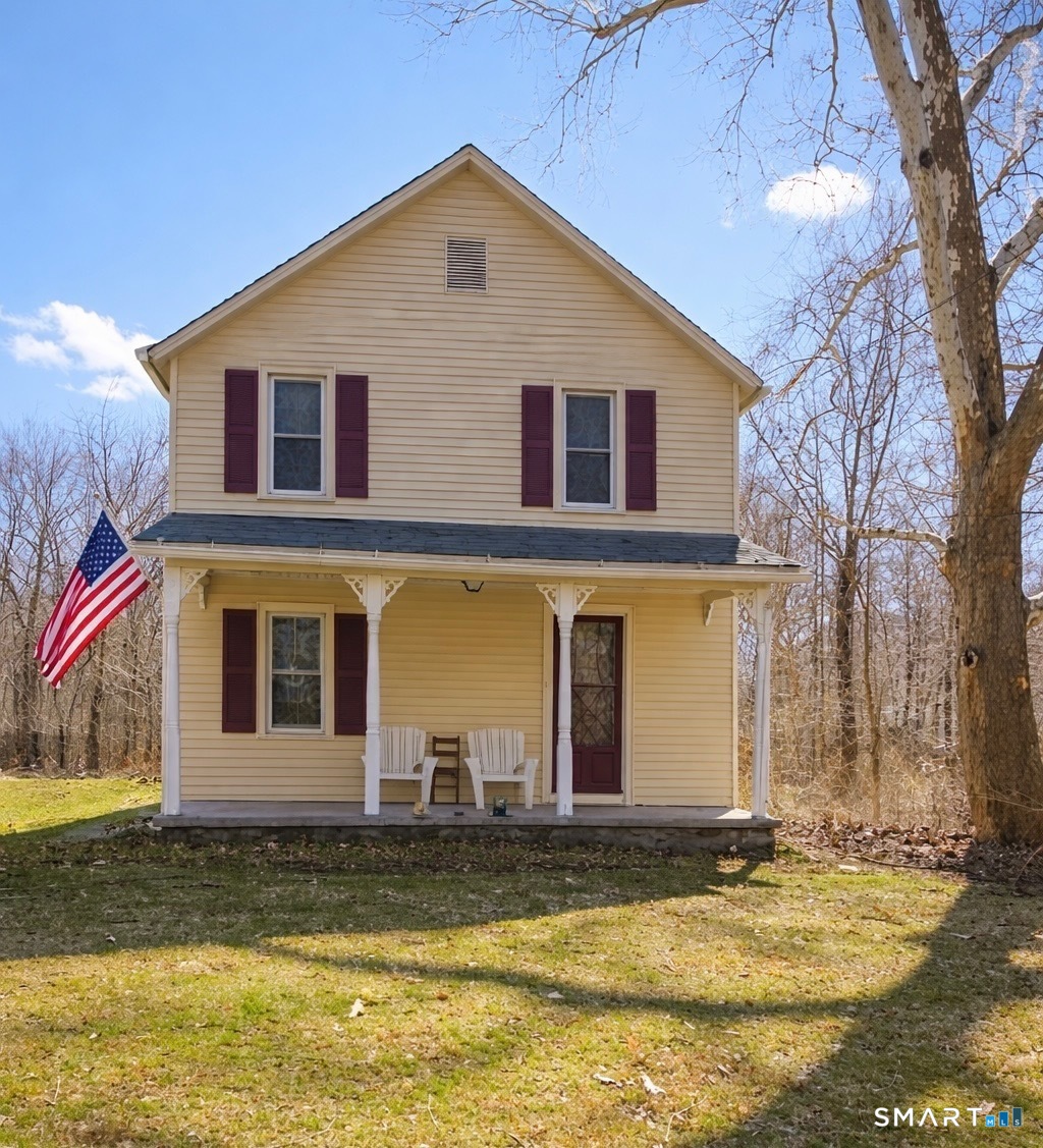 Enjoy being tucked away yet conveniently located in one of Meriden's most secluded & quiet neighborhoods. This fabulous updated 3-bedroom Colonial featuring a stunning kitchen with recessed lighting, elegant Shaker style cabinetry along with Granite counter tops and all new stainless appliances. New Luxury Vinyl Plank Flooring throughout the first floor and Gleaming hardwood floors upstairs in all the bedrooms. One of the gems of this home is the massive lot of .87 acres. You can bask in the peace and privacy of this charming colonial with the babbling brook running through it or you take a stroll down the road and enjoy the scenic Beavers Pond Park offering fishing, kayaking, canoeing & one of the town's dog parks perfect for your favorite furry friend.
