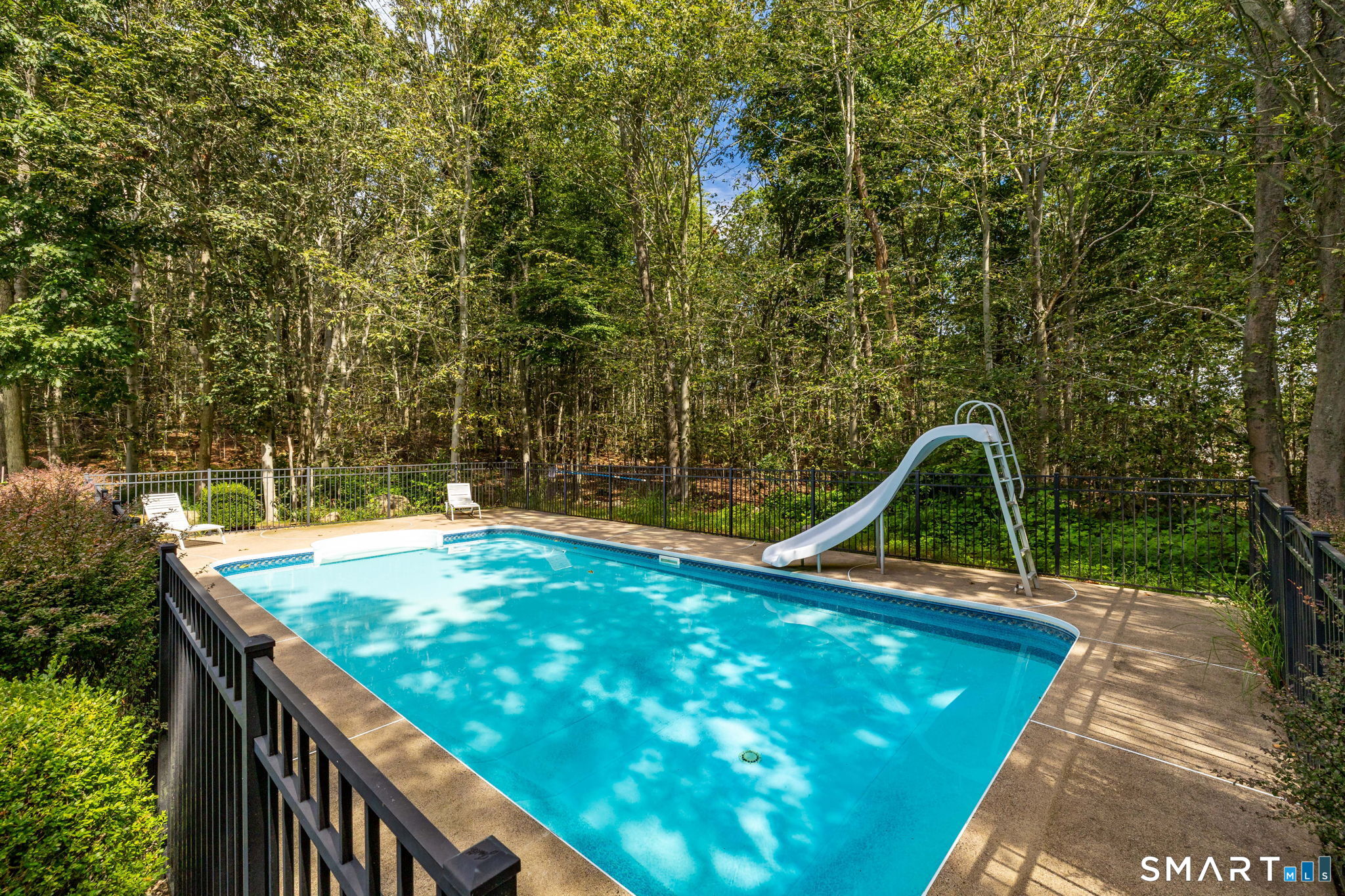 This 18' x36' inground pool is set in the backyard for prime enjoyment!