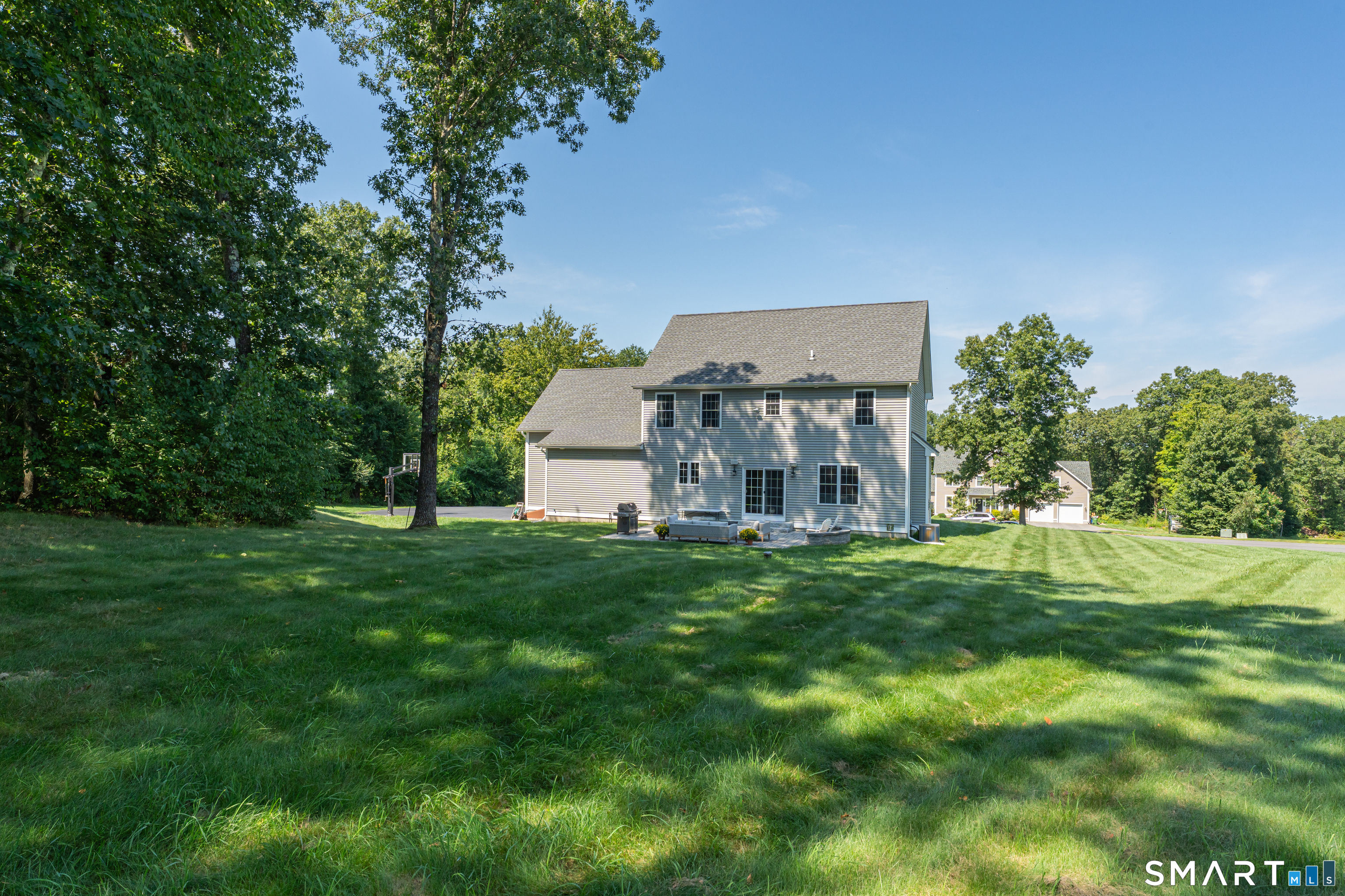 View of the back of the house.