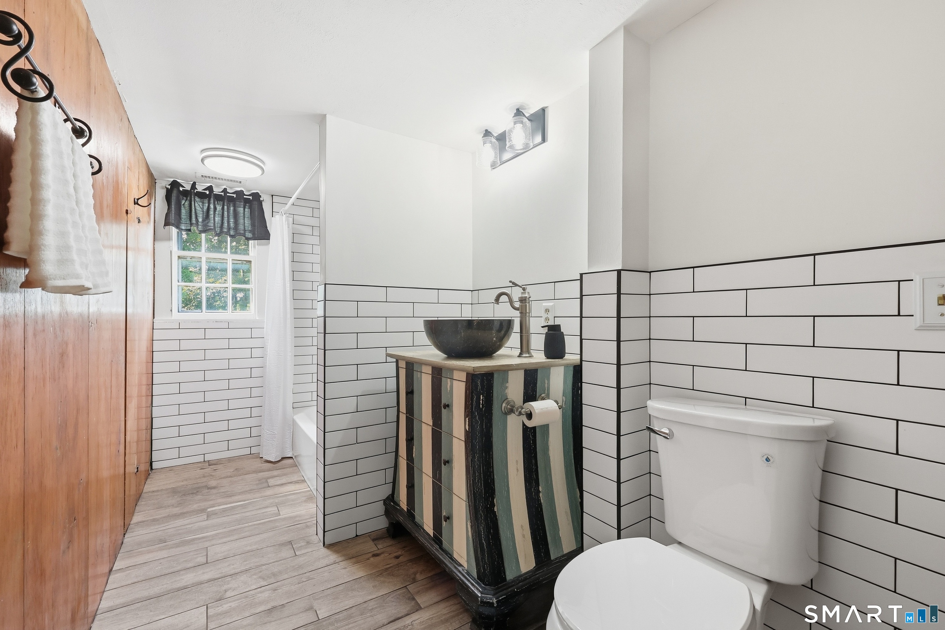 NEWLY RENOVATED upper level full bathroom.