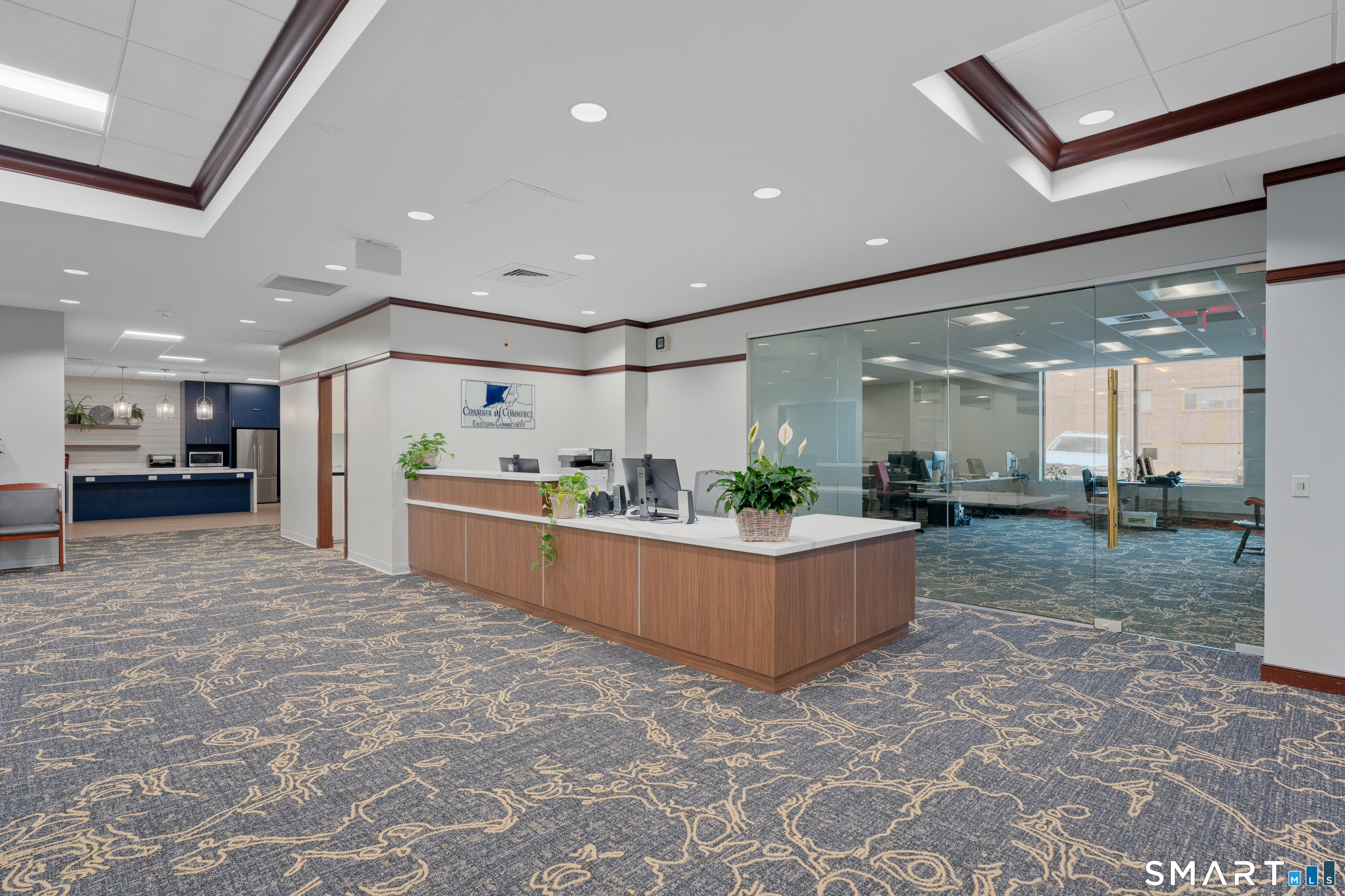 Front Reception area