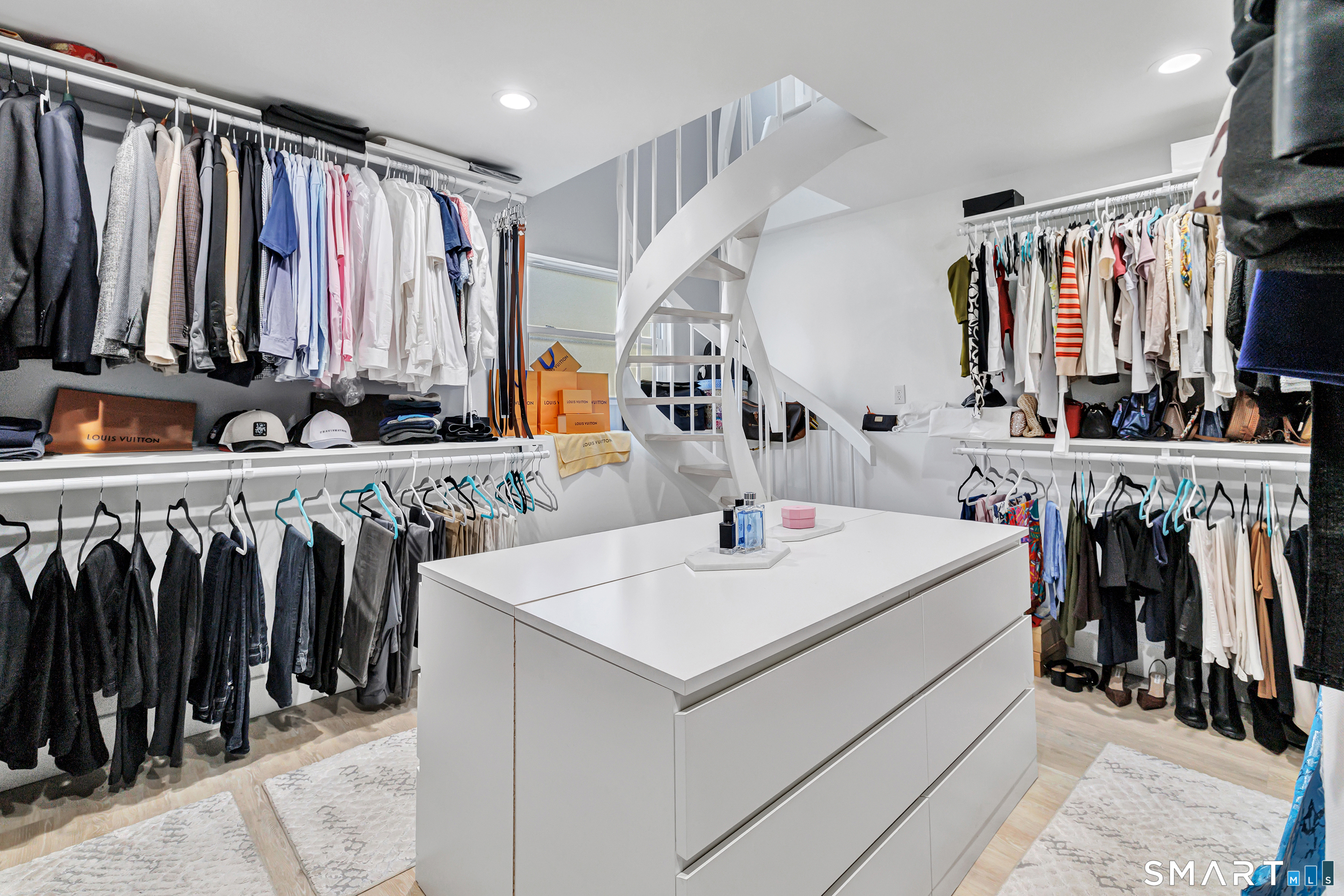 Primary Bedroom walk-in closet on Lower Level