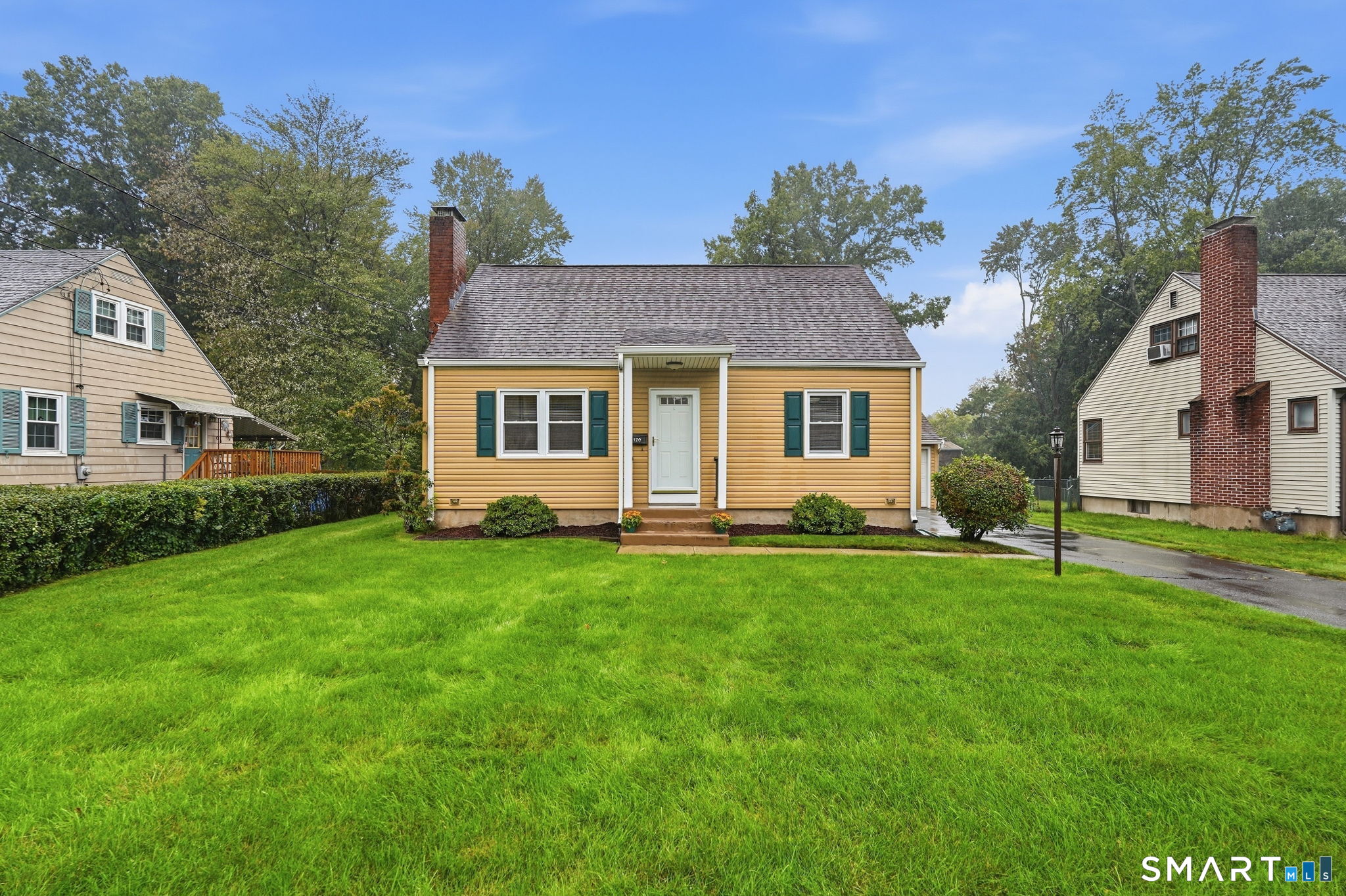 Welcome to this charming 3-bedroom, 1-bath Cape nestled in Manchester's desirable Bowers neighborhood! Featuring inviting curb appeal and a detached 1-car garage, this home offers a wonderful blend of character and practicality. Inside, you'll find a stylish kitchen with stainless steel appliances that brings a fresh feel to the heart of the home. Major updates include central air conditioning and a water heater, both replaced in 2022, offering added peace of mind. There's also potential for adding a 1/2 bath in the second level. Whether you're purchasing your first home or looking to downsize into something more manageable, this inviting property is full of potential. Enjoy convenient access to downtown Manchester's many amenities, including parks, restaurants, the library, and major highways I-84 and I-384. A wonderful opportunity to enjoy homeownership in an established Manchester neighborhood!