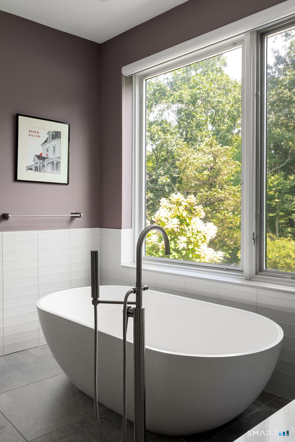 A quiet soak overlooking the surrounding woodland