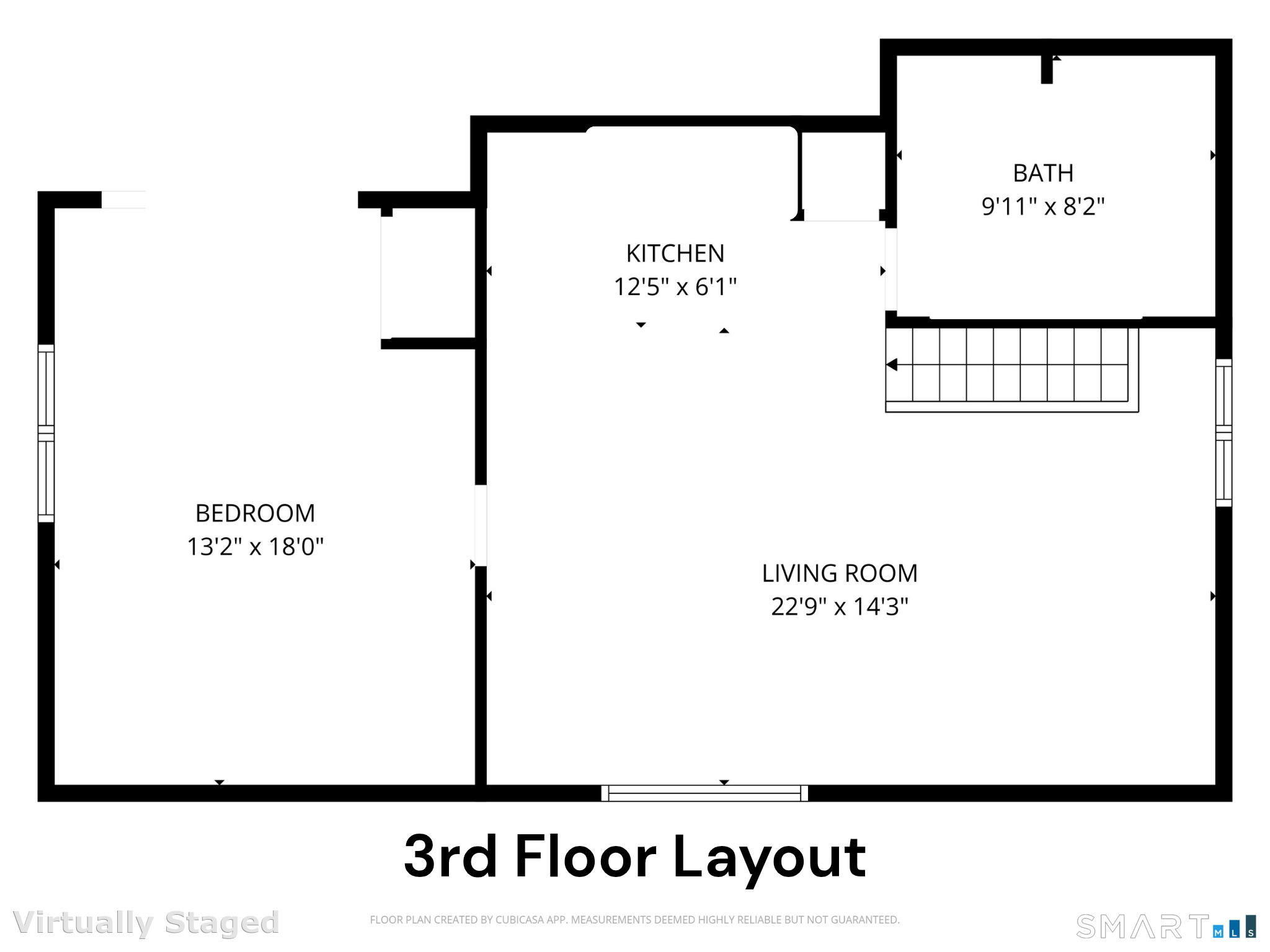 3rd floor layout. 