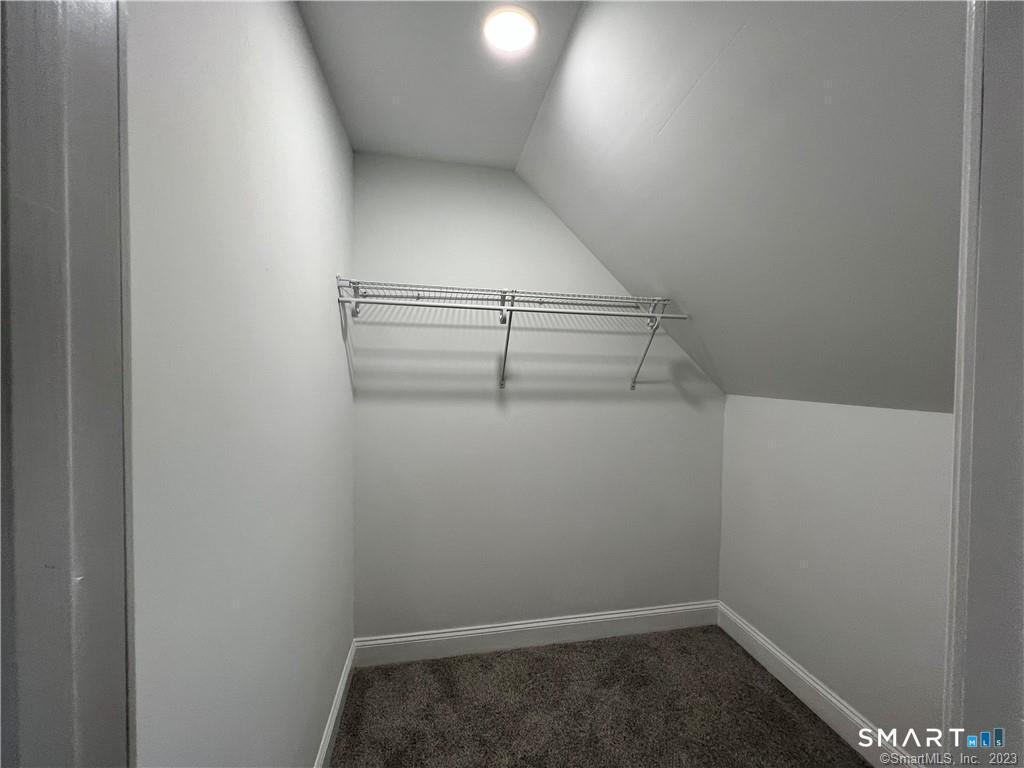 Walk in closet on second level