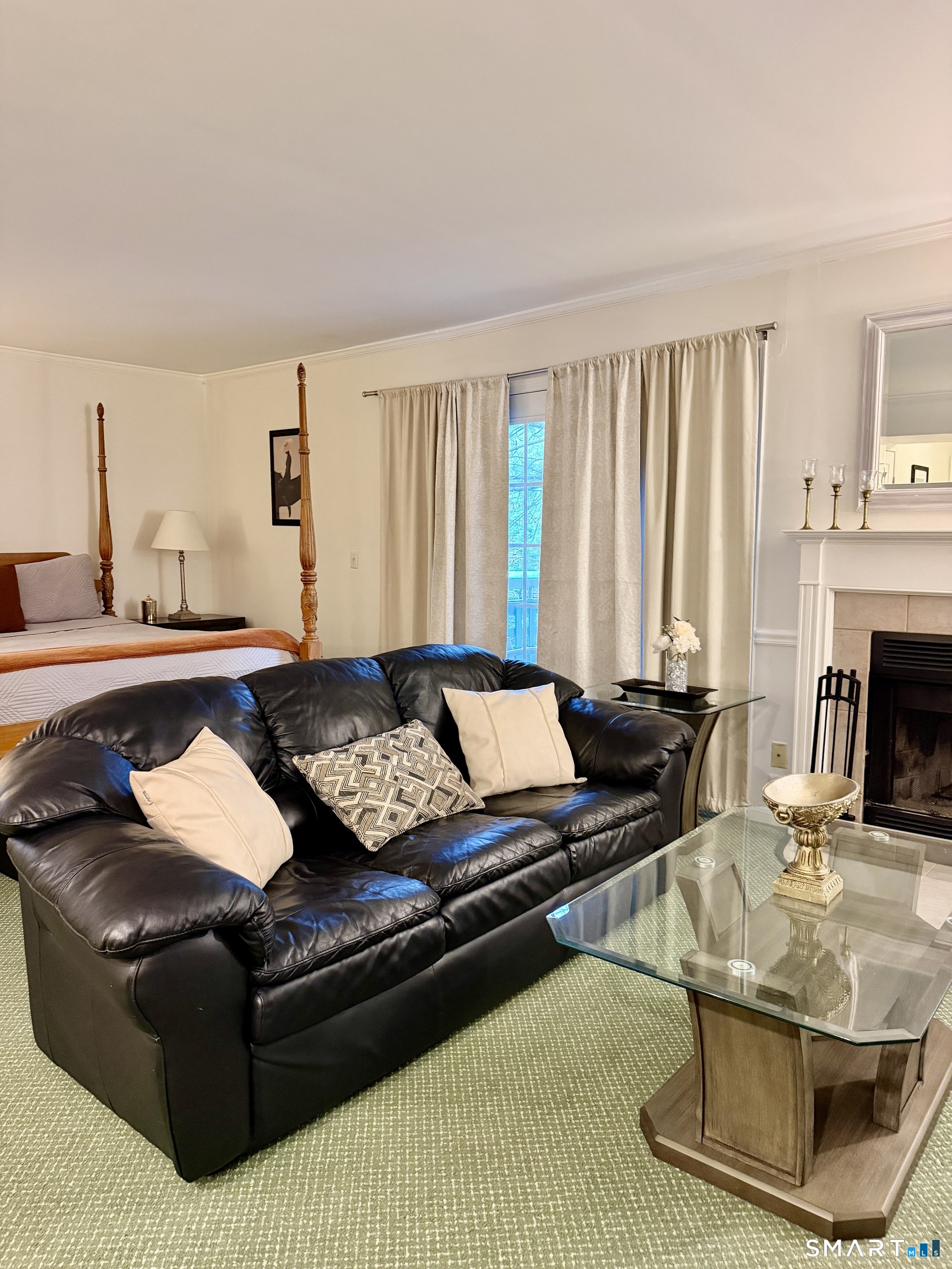 French Doors lead to your own private balcony