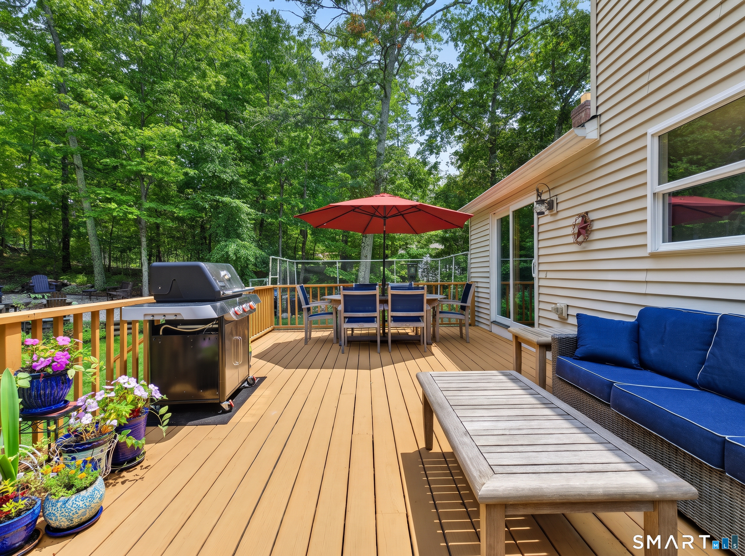 Oversized deck!