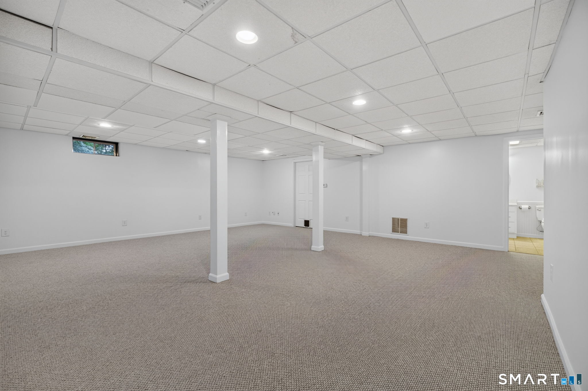 Finished room in basement