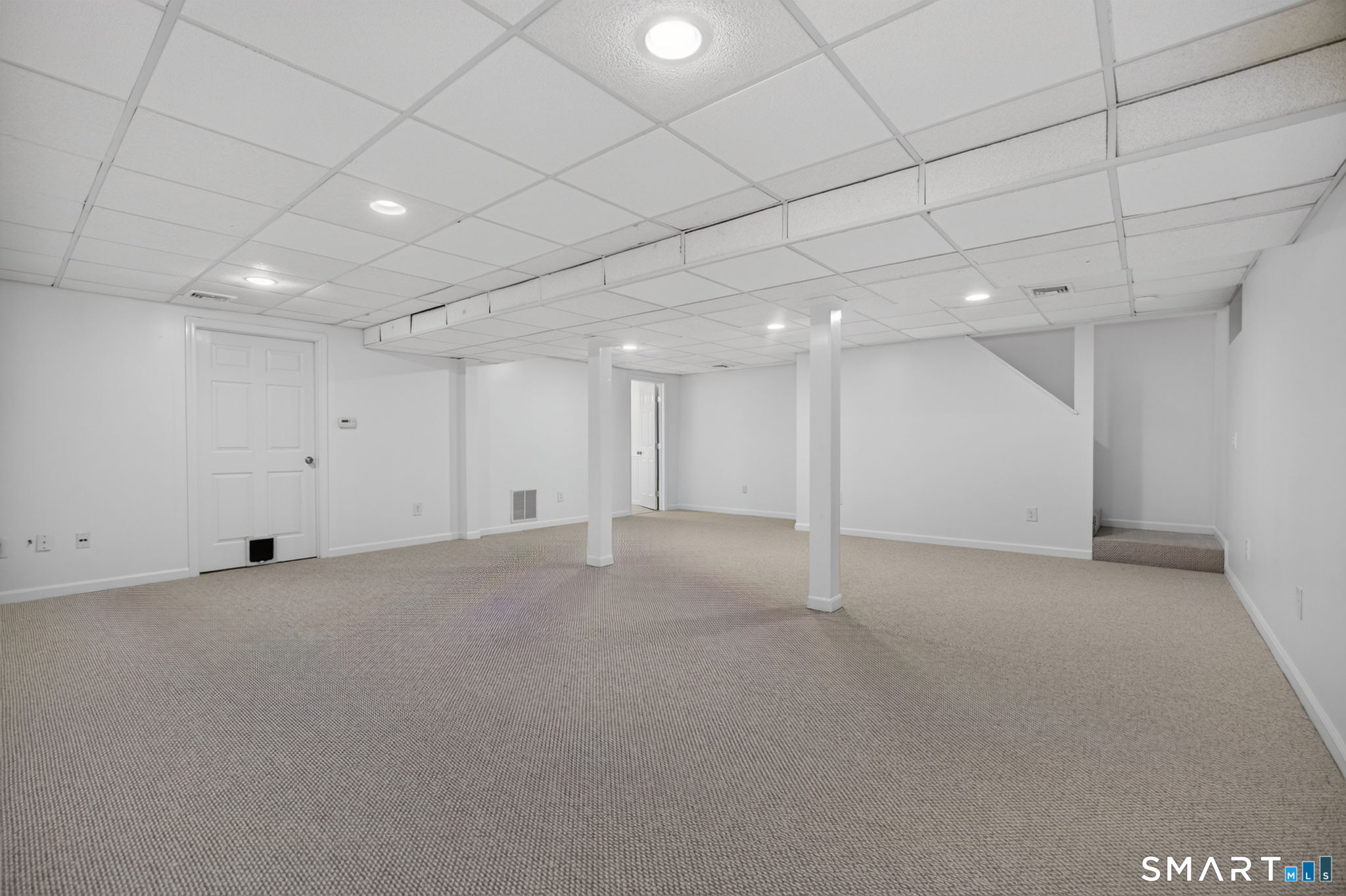Finished room in basement