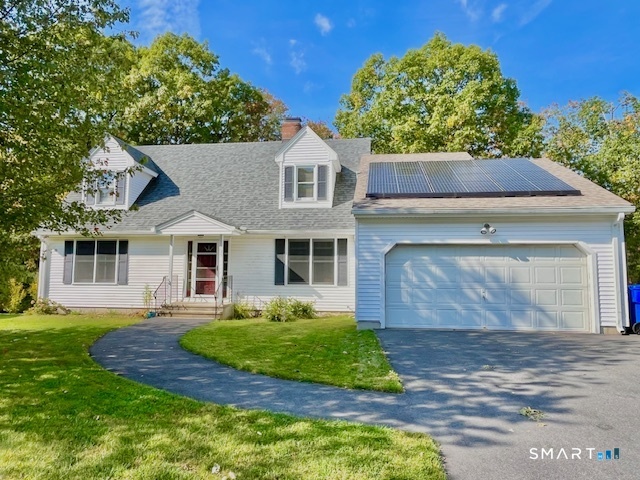 Welcome to 135 Ginger Lane! This charming two-bedroom, one-and-a-half-bath Cape offers comfortable living with plenty of potential to make it your own. The home features a functional floor plan, a two-car detached garage providing ample parking and storage, and a rear deck overlooking the backyard-perfect for relaxing, entertaining, or enjoying the outdoors. The unfinished upper story offers exciting expansion potential for additional bedrooms, a home office, or bonus living space, subject to necessary approvals. Conveniently located near shopping, dining, recreation, and major routes, this property presents a great opportunity for buyers looking to add their personal touches and build equity.