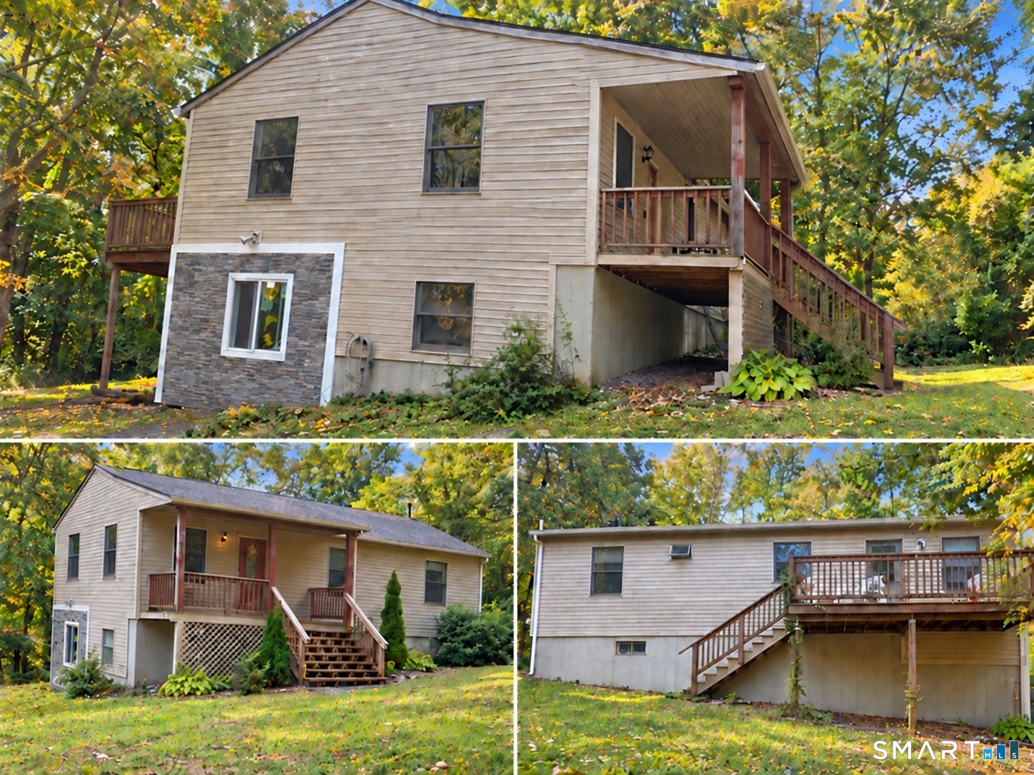 Welcome to 62 Bates Pond Road in Canterbury, Connecticut - a 3 bed 1 bath SFR with a newly finished basement on a little over 2 acres of land. This property offers privacy, space, and comfortable living in a peaceful setting. Come see what this Canterbury property has to offer.