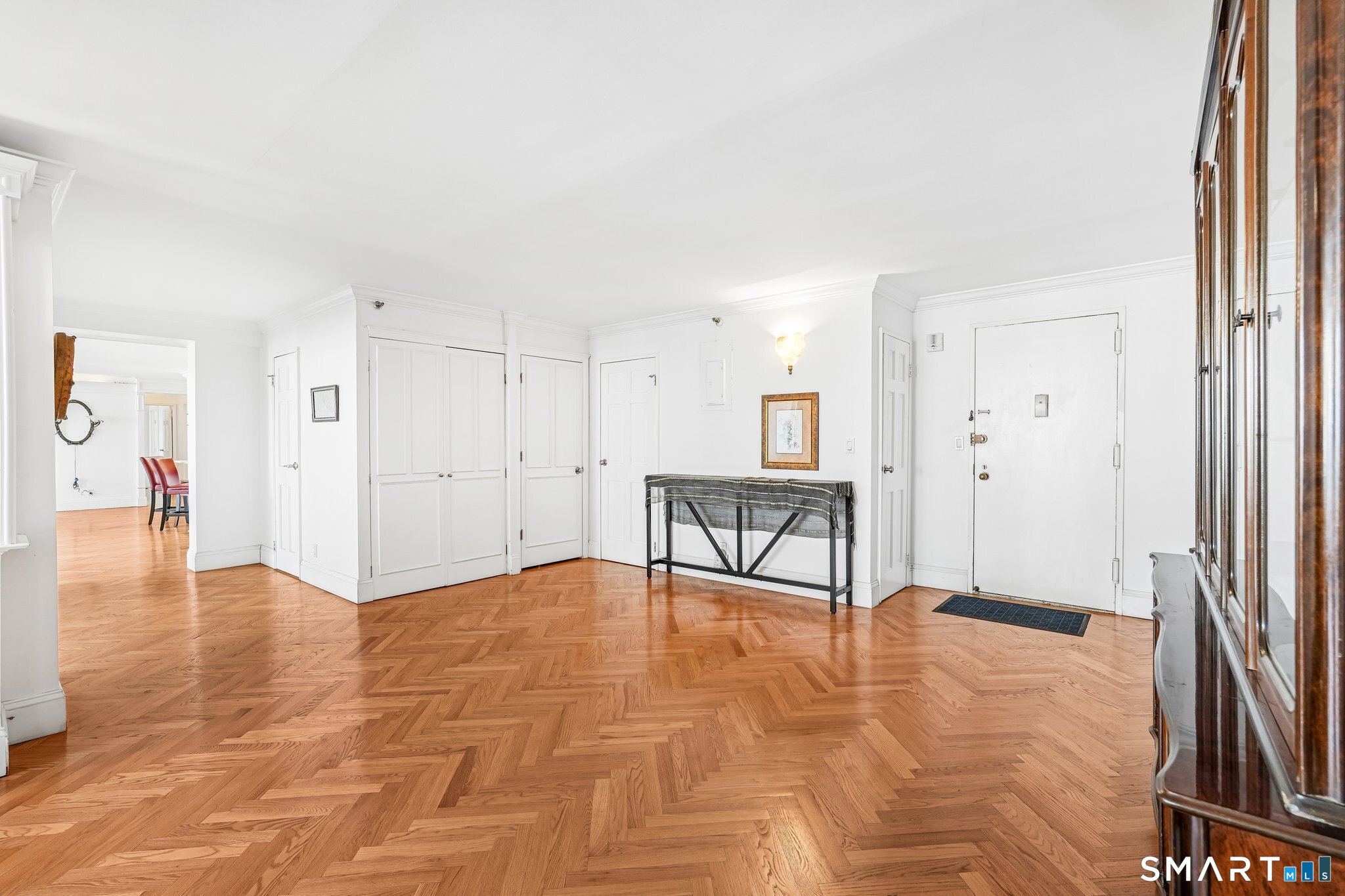 Family room and entrance