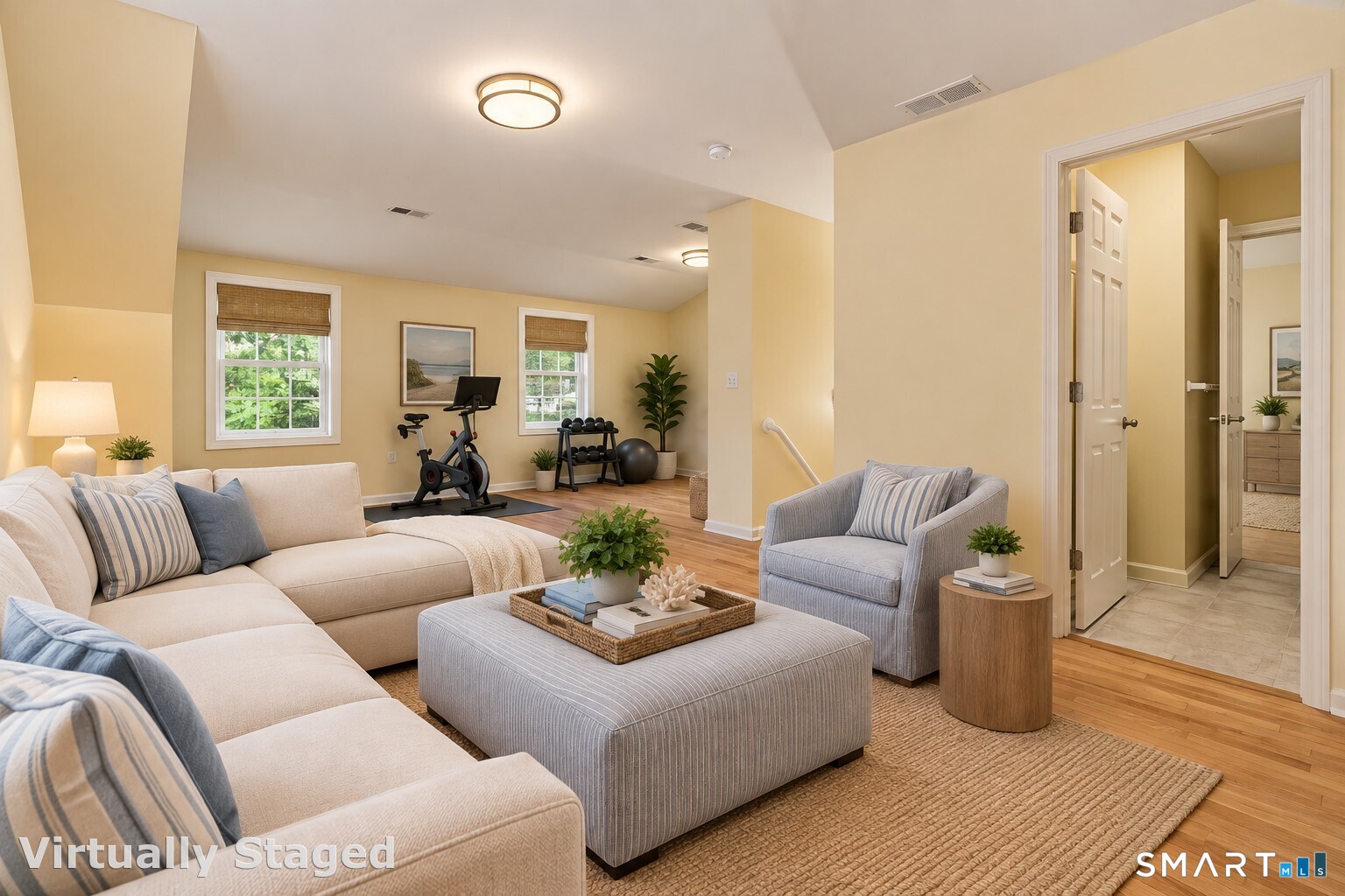 Second floor den
