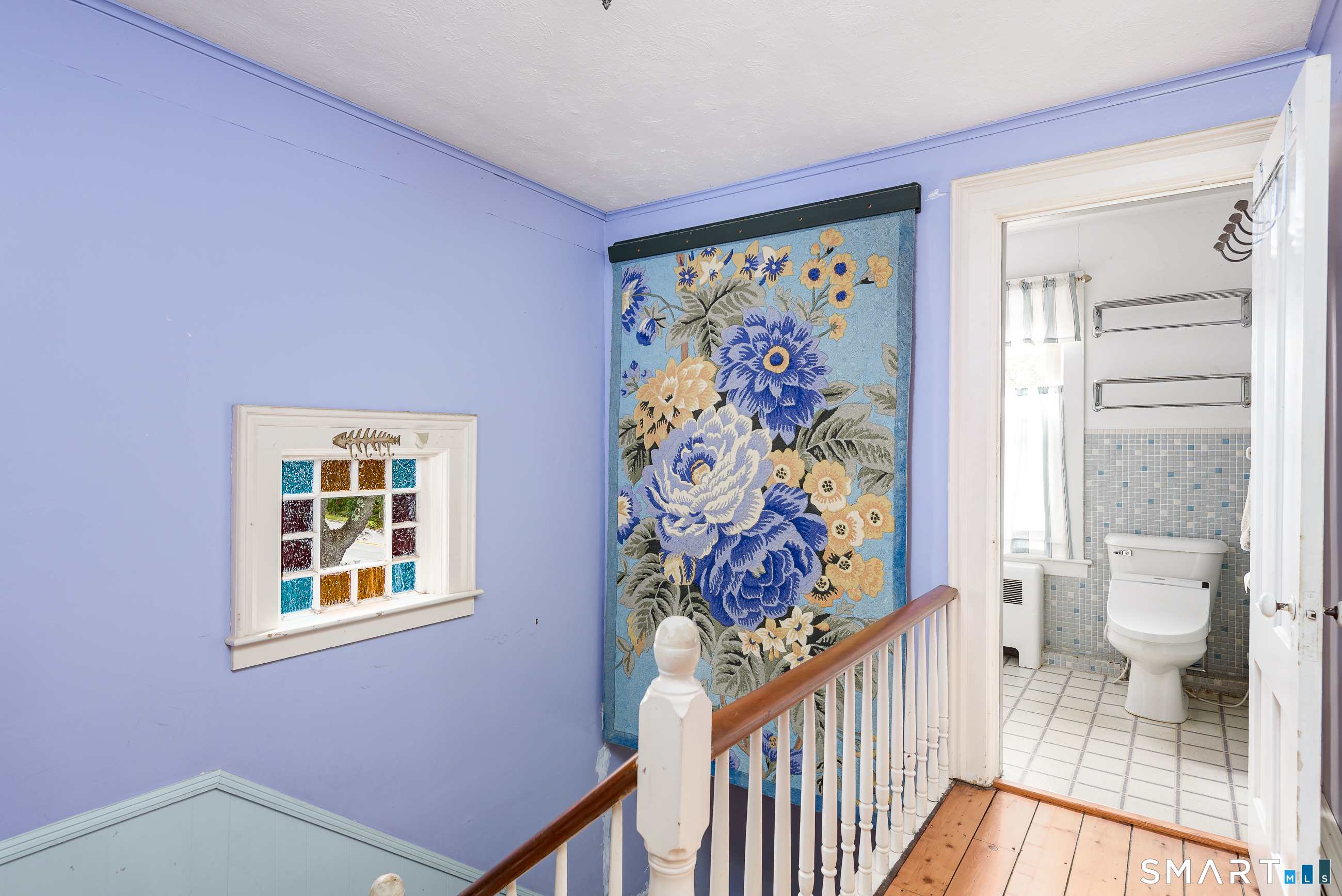 VIEW FROM TOP OF STAIRS