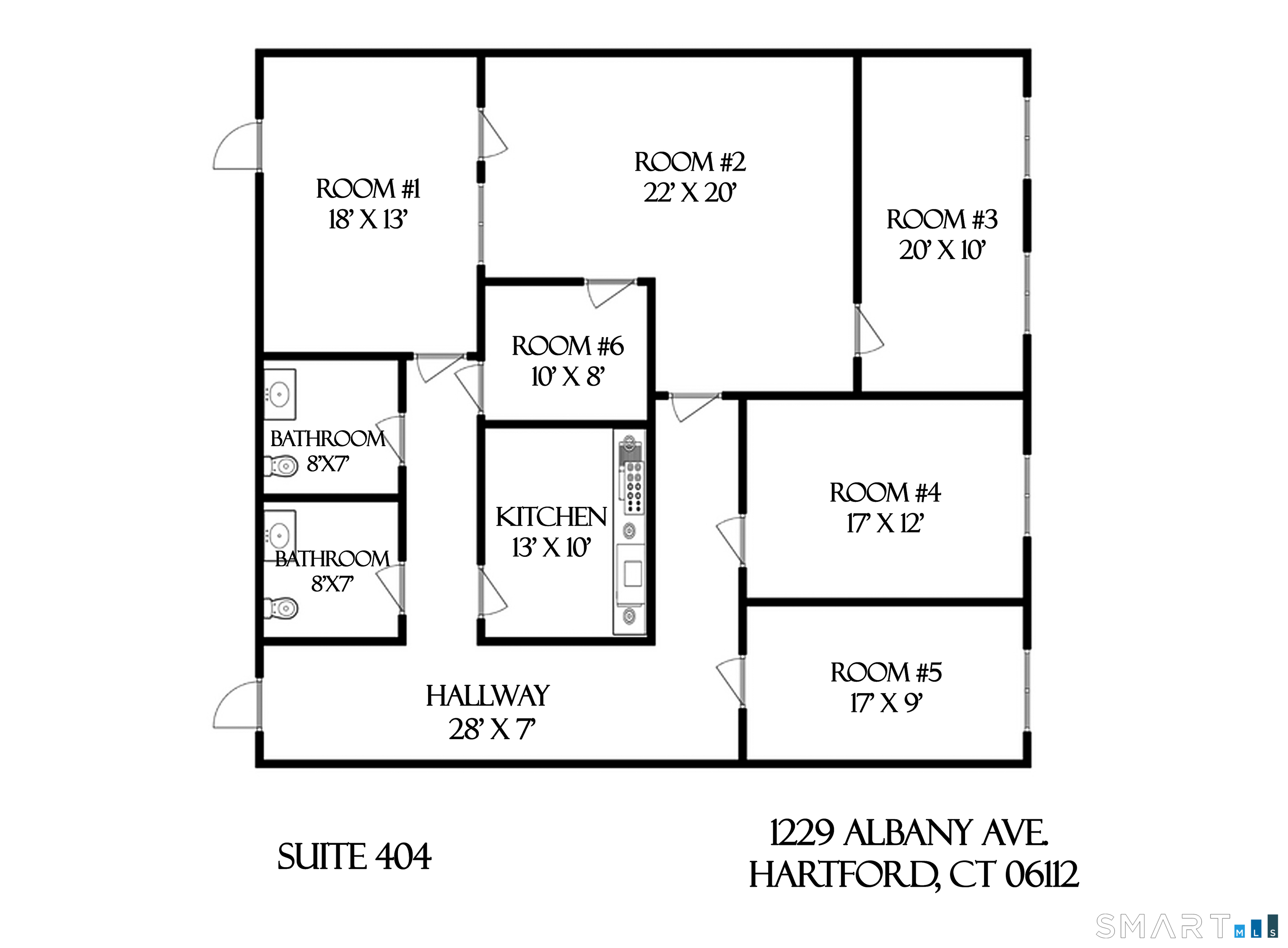 1229 Albany Avenue, #404, Hartford, CT 06112