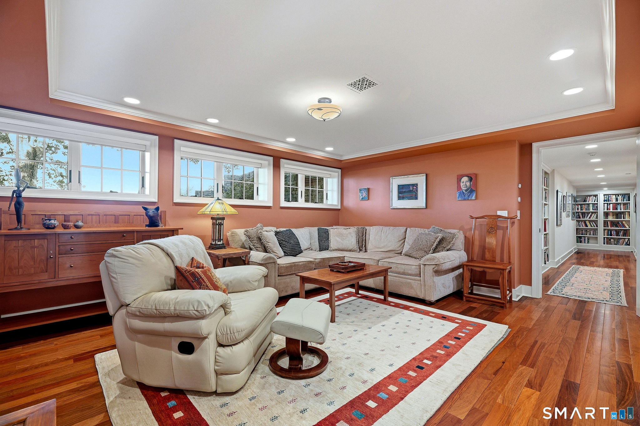 Again, the lower and main levels have hydronic radiant floor heating