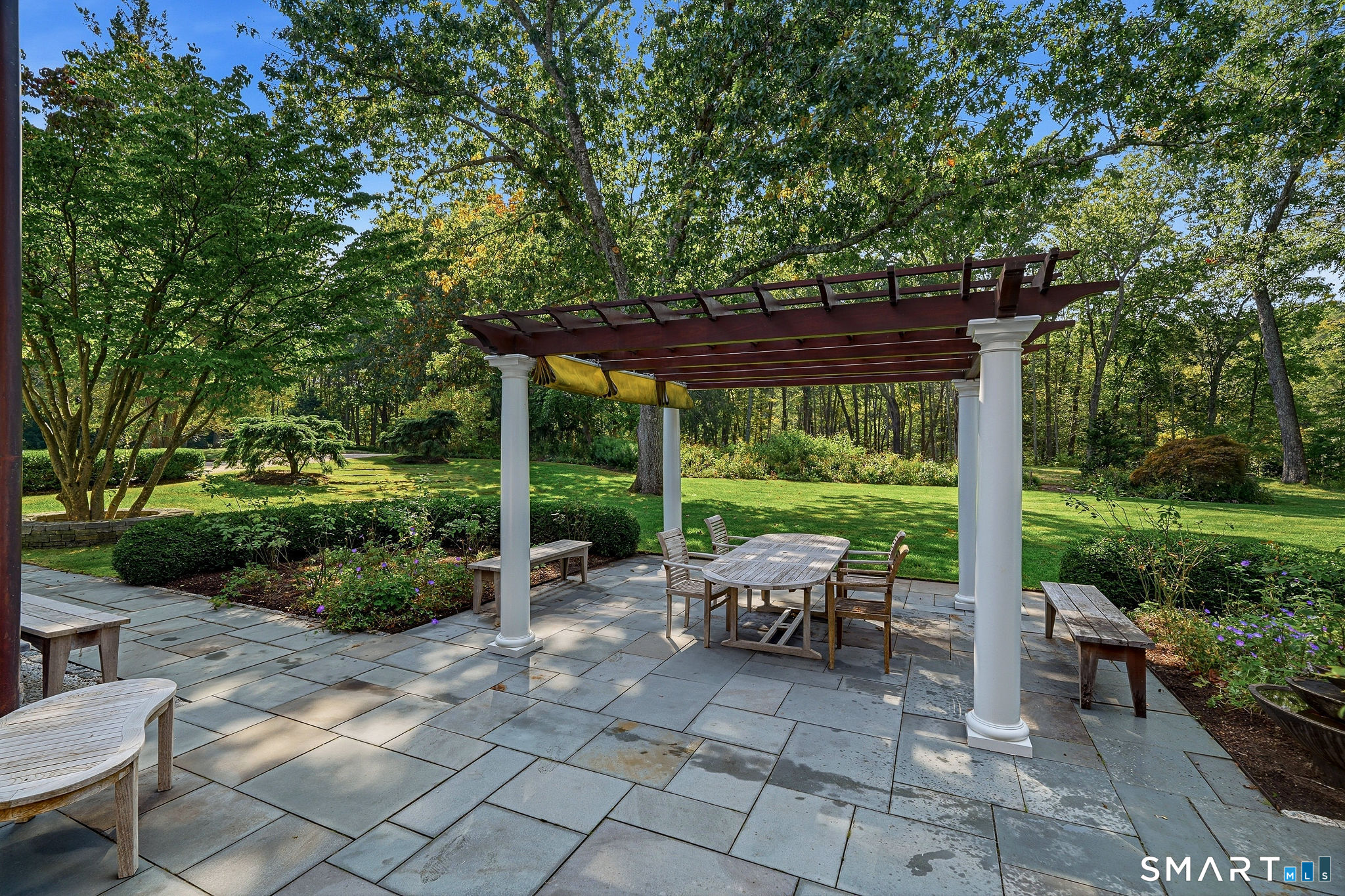 The south patio