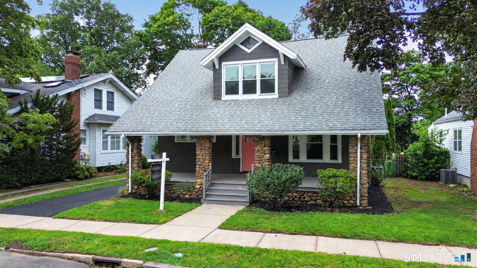 SOLD AS IS; Now available to Whitneyville! This beautifully renovated 3-bedroom, 2-bath Cape offers a thoughtfully designed layout with modern updates throughout. The main level features newly finished hardwood floors, a renovated kitchen with new cabinetry and flooring, and a dedicated home office ideal for working from home. Upstairs are three bedrooms with walk-in closets and an updated full bath. The lower level provides additional finished bonus space, while a walk-up attic offers even more storage. Equipped with forced hot air, central air, and public water and sewer. Conveniently located near neighborhood parks, Yale, shopping, dining, and major transportation routes.