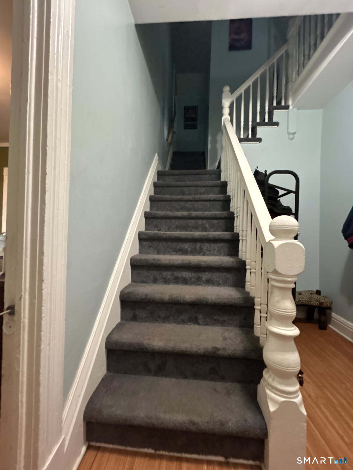 Stairs to second floor