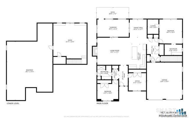 Photo 3 of Single family home for sale at 580 S Main St, Manchester, CT 06040 | MLS# 24186778 | Listing updated on 2026-10-07