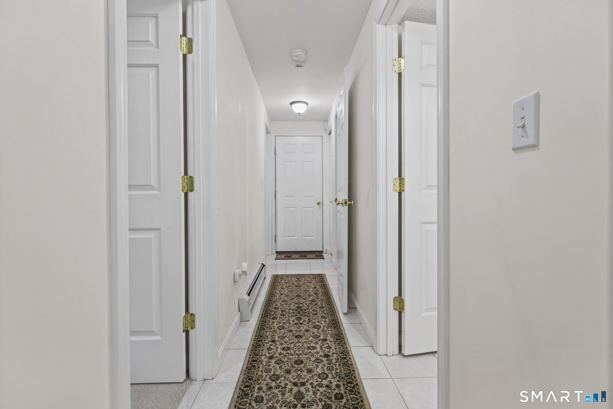 Basement hallway...