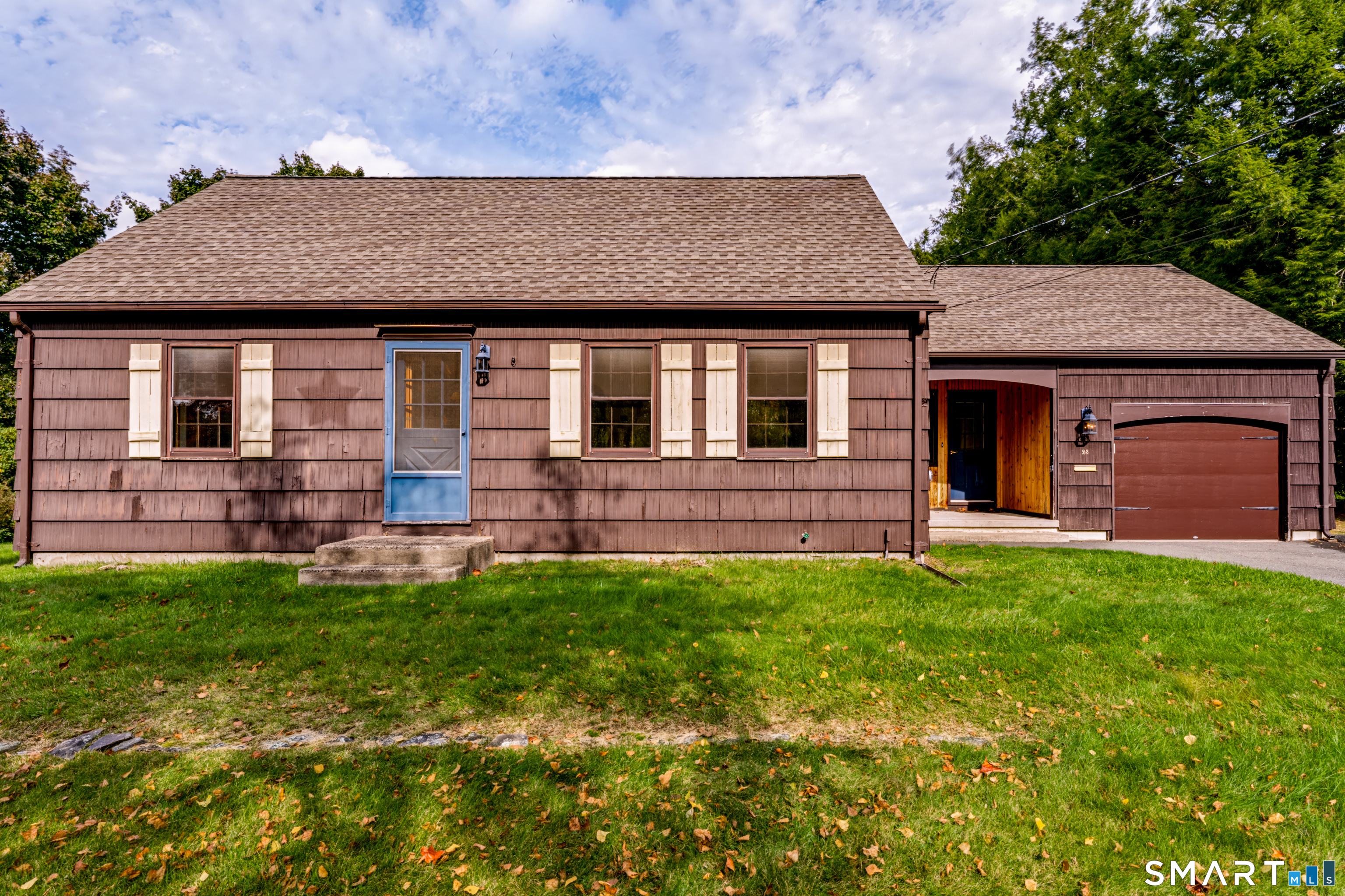 **Charming Cape in a Wonderful Neighborhood with Great Potential!**  Opportunity awaits in this solid, 3-bedroom Cape-style home situated in a quiet, walkable neighborhood in the Northeast area of town close to Farmington. Offering hardwood floors throughout, this home features a practical floor plan with two bedrooms and a full bath on the main level and a third bedroom upstairs. An additional partially finished room on the second floor offers great potential for a home office, hobby room, or additional living space with the addition of heat.  Additional features include a one-car attached garage, full unfinished basement, oil heat with a newer furnace installed in 2021, and a wonderful, level backyard complete with established grapevines and blueberry bushes.  While the home is dated and ready for cosmetic updates, it offers a solid foundation and an excellent opportunity for buyers looking to add their personal touches and build equity. Bring your vision and make this well-loved home your own. A great opportunity in a desirable neighborhood!  "Property is being sold as is in its present condition. Exterior wood siding requires repair and painting in several areas. FHA, VA, and other government-backed financing may be challenging due to exterior condition. Buyers and agents should confirm financing eligibility with their lender.  Subject to Probate Court approval which could take 2-3 months.