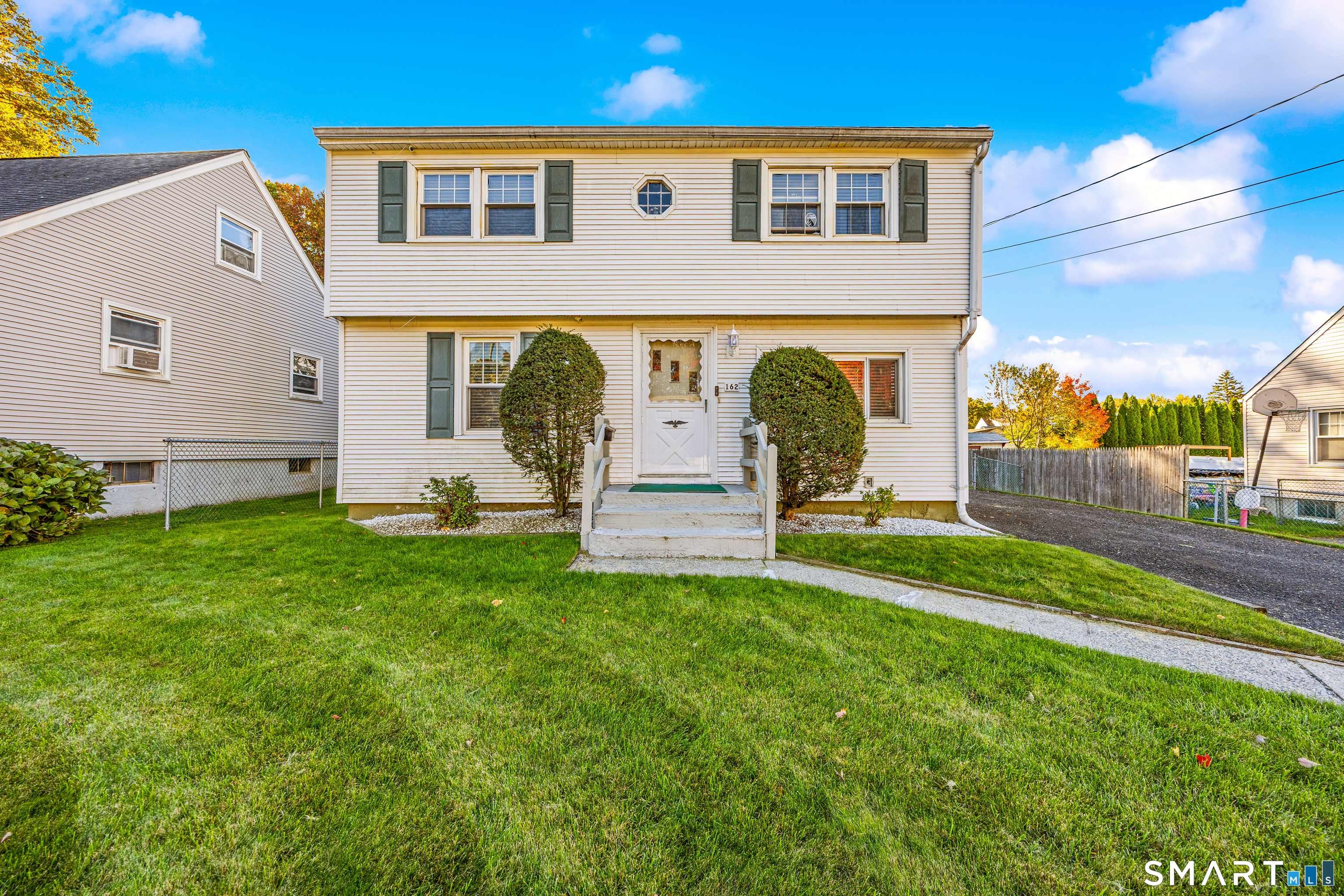 Welcome to this inviting four bedroom, two-full bath home, offering a versatile layout with two generously sized bedrooms upstairs along with a full bathroom. The main level of the home features two additional bedrooms and another full bathroom, providing flexibility for a variety of living arrangements. The kitchen is updated with all stainless steel appliances. Outside, enjoy a spacious backyard with a large gazebo, patio, and above ground pool, perfect for entertaining friends, hosting gatherings, or simply relaxing outdoors. Conveniently located close to shopping and everyday amenities, this home pairs space and versatility with everyday convenience. Don't miss the opportunity to make this home your own!