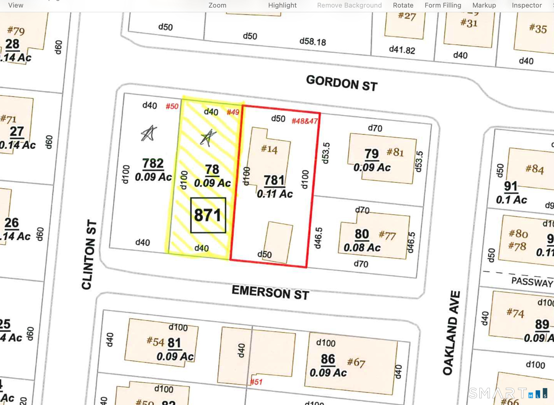 Photo 3 of Land for sale at Gordon St, Waterbury, CT 06710 | MLS# 24215370 | Listing updated on 2026-10-20